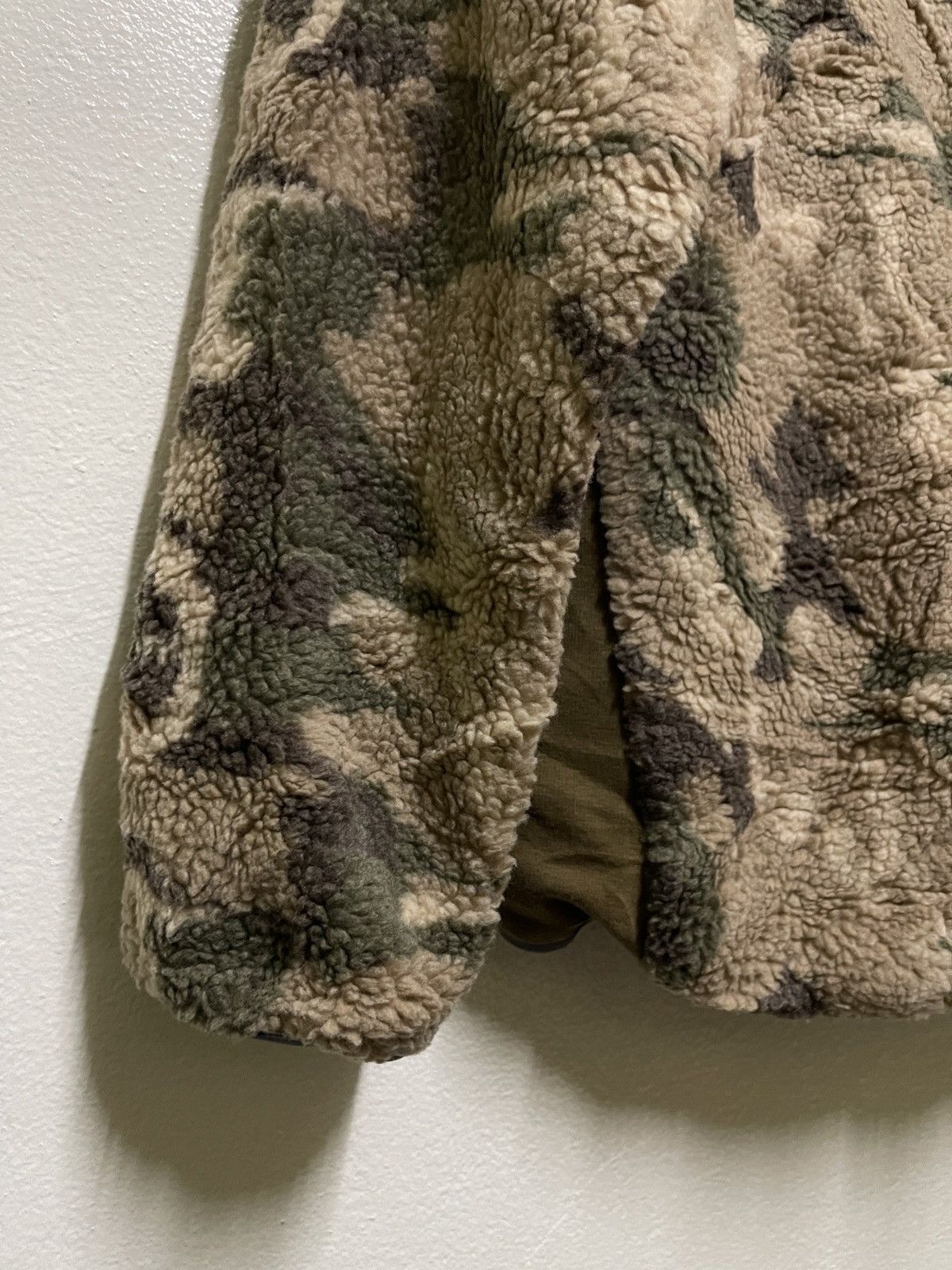 Japanese Brand × go slow caravan Go Slow Caravan Fleece Camouflage Hoodie Zipper Jacket Size US M / EU 48-50 / 2 - 11 Thumbnail