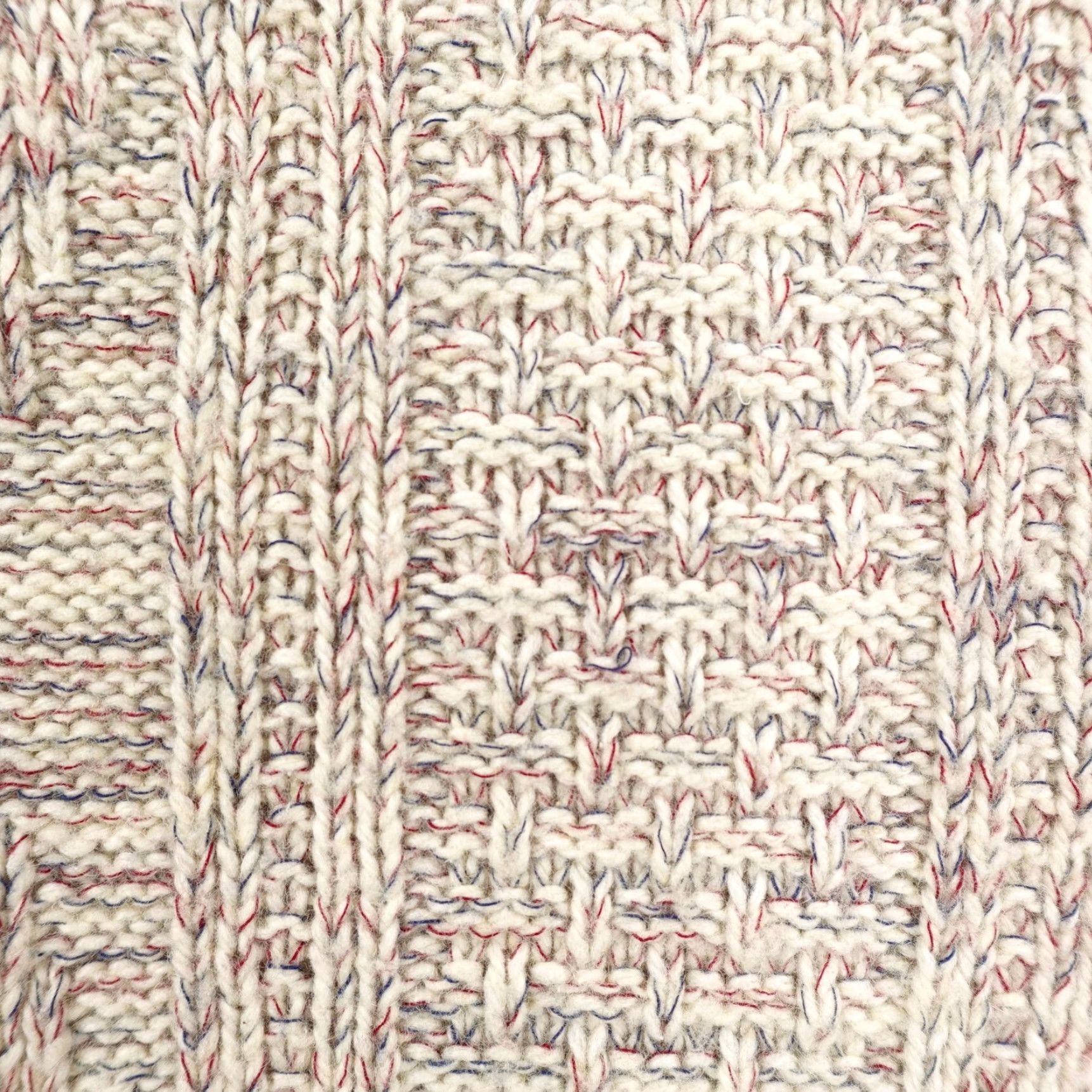 Vintage VINTAGE Marvin Knitting Mills Sweater Mens Medium Chunky Textured Wool Blend 60s Size US M / EU 48-50 / 2 - 4 Thumbnail