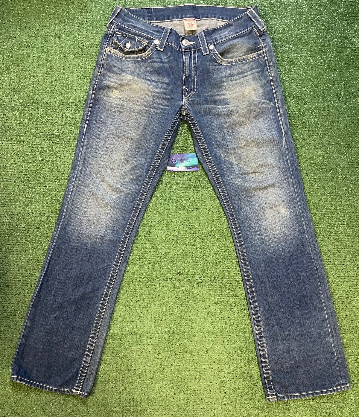 True Religion True Religion straight leg jeans Size US 34 / EU 50 - 1 Thumbnail