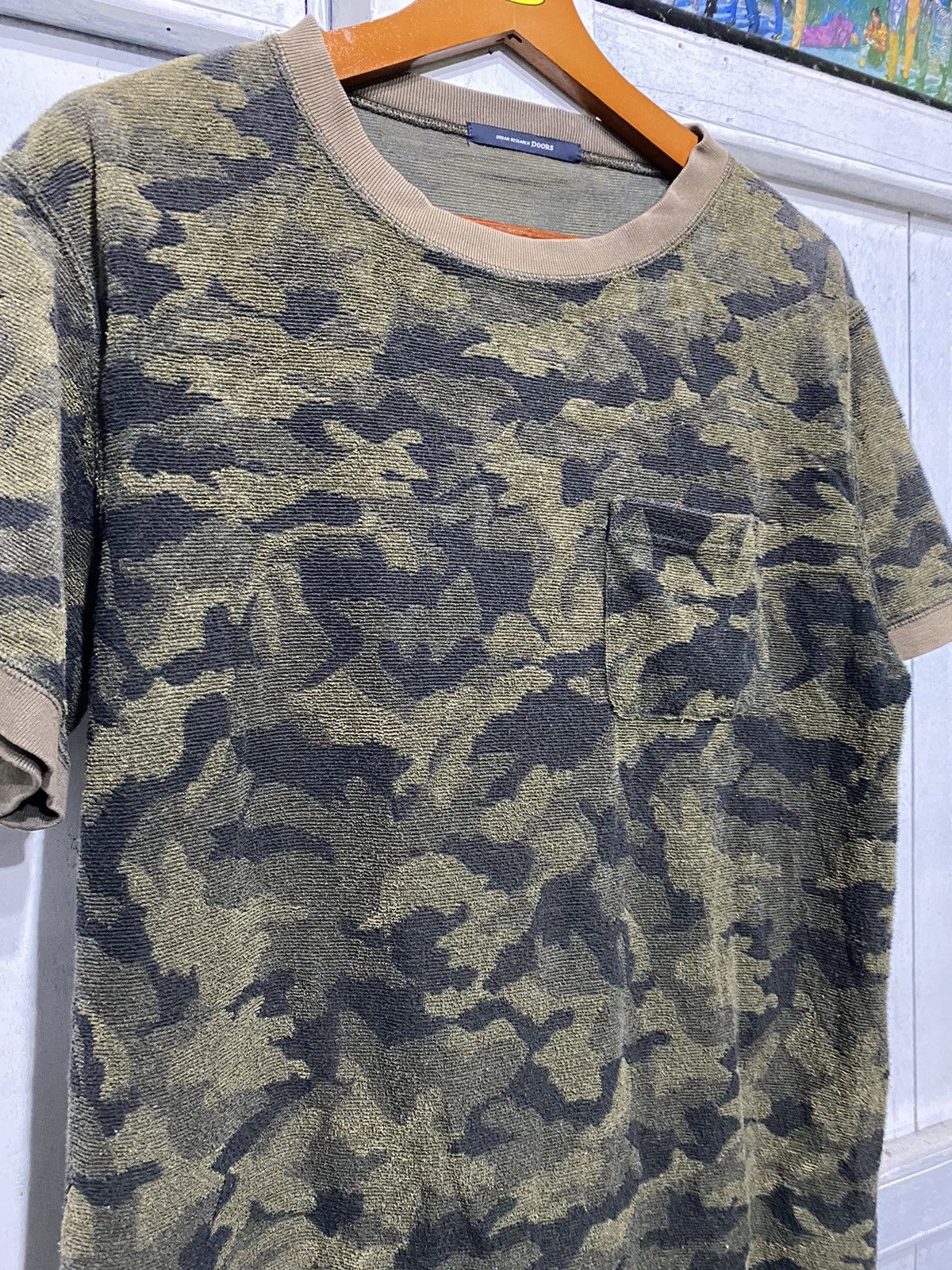 Designer × Japanese Brand × URBAN RESEARCH DOORS Urban Research Doors Camo Pocket Tee Size US M / EU 48-50 / 2 - 3 Thumbnail