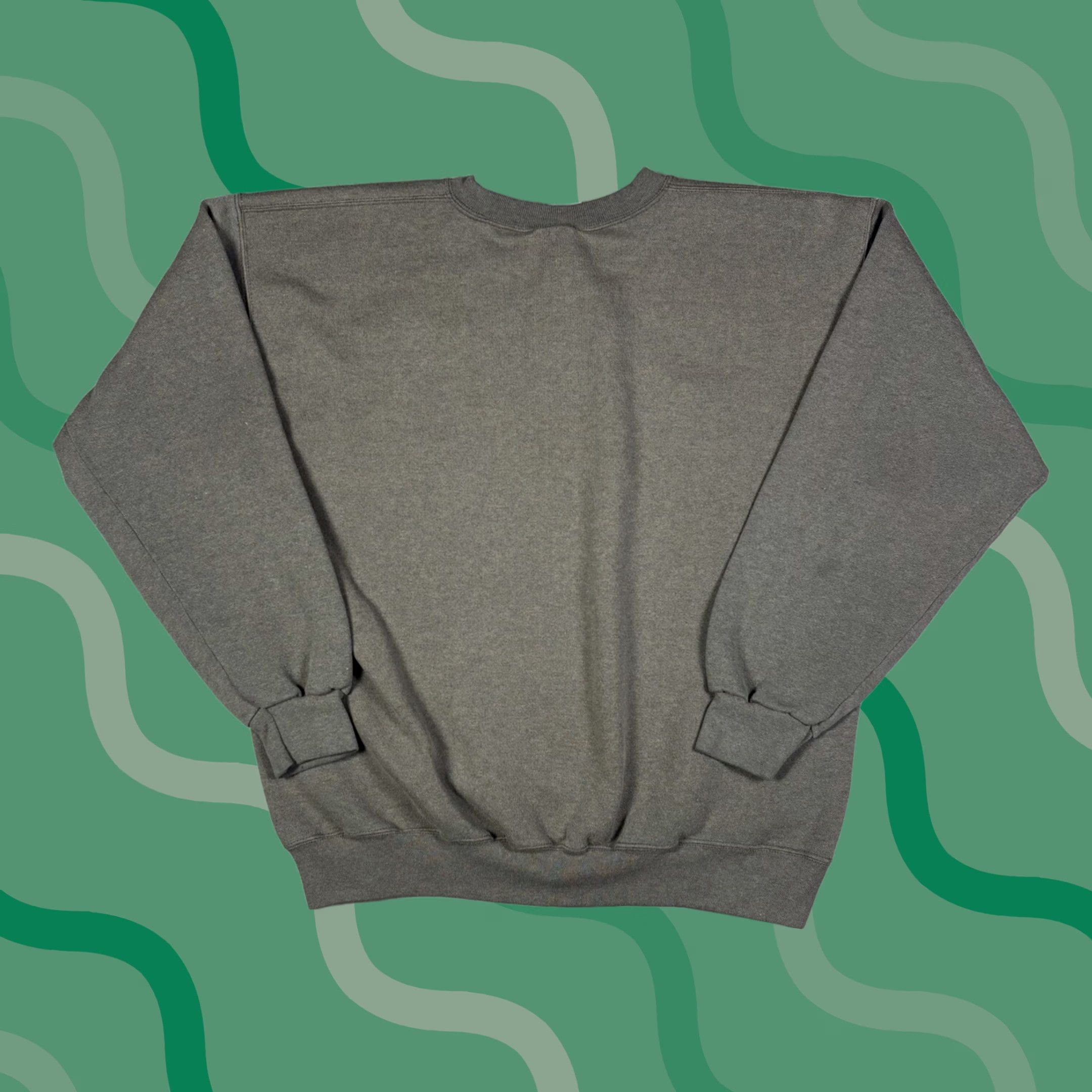 Vintage VINTAGE Boston Massachusetts Gray Pullover Sweatshirt Mens XL 90s City USA Graphic Print Heavyweight Cotton Blend Fleece Logo Purveyor Unbranded Size US XL / EU 56 / 4 - 1 Thumbnail