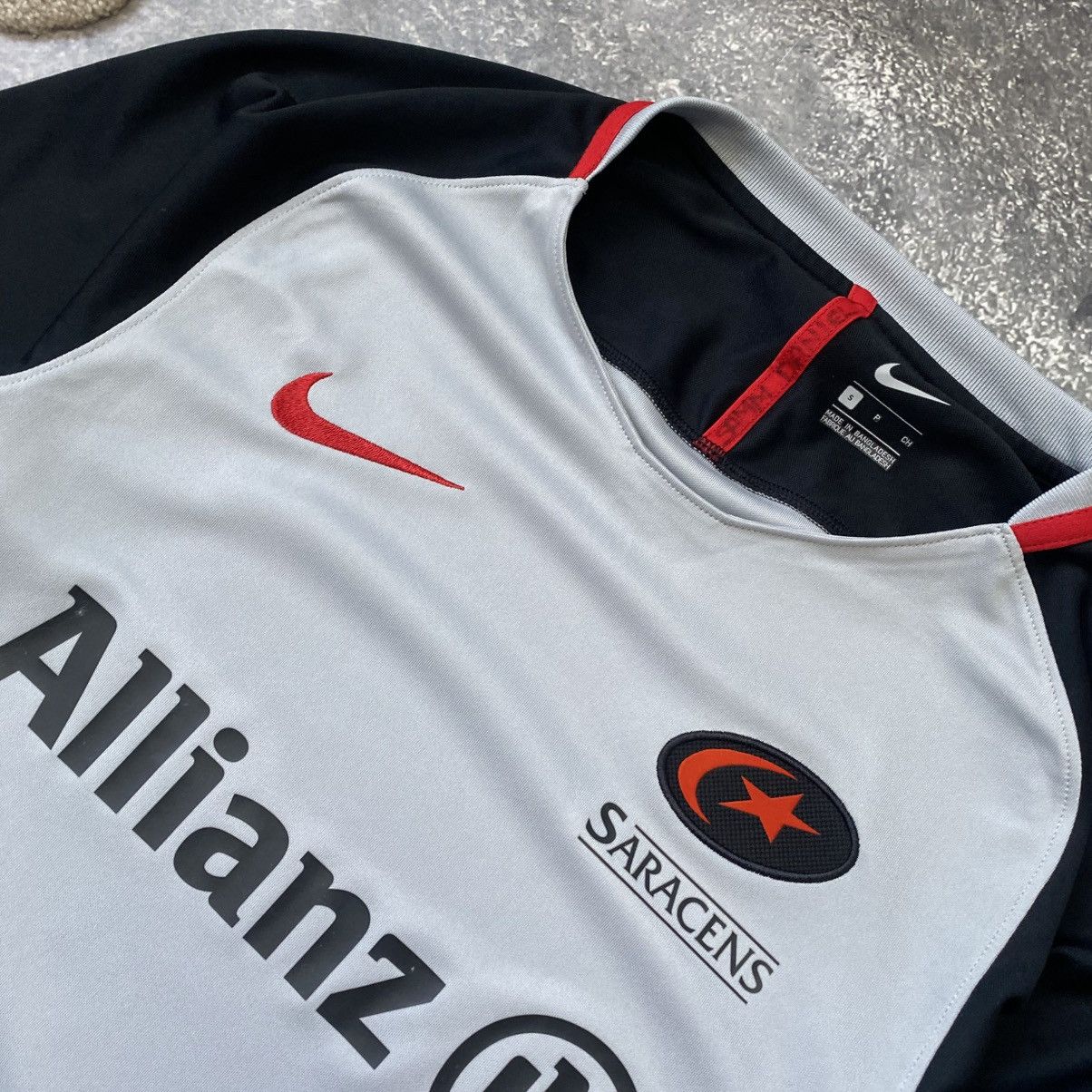 Nike Mens Nike Saracens Rugby Allianz Sportswear jersey Size US S / EU 44-46 / 1 - 3 Thumbnail