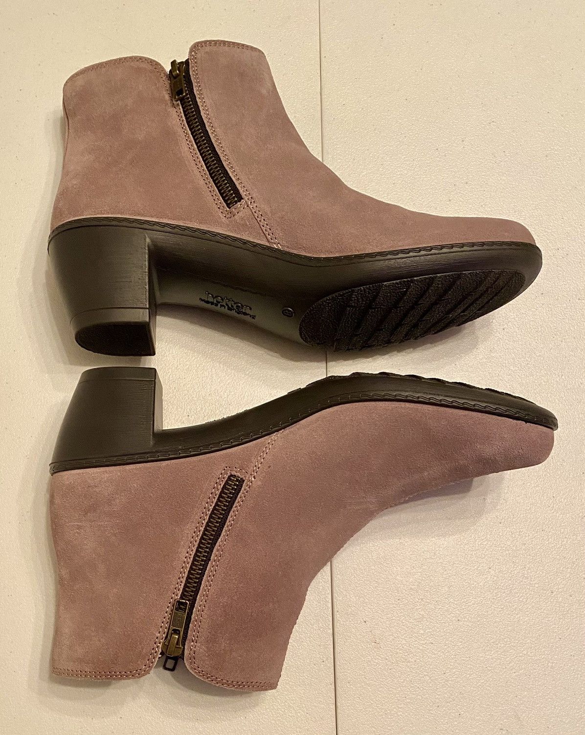 Other Hotter 🏴󠁧󠁢󠁥󠁮󠁧󠁿 Comfort Concept Suede Center Seam Chelsea Boot 9 Size US 10.5 / IT 40.5 - 6 Thumbnail