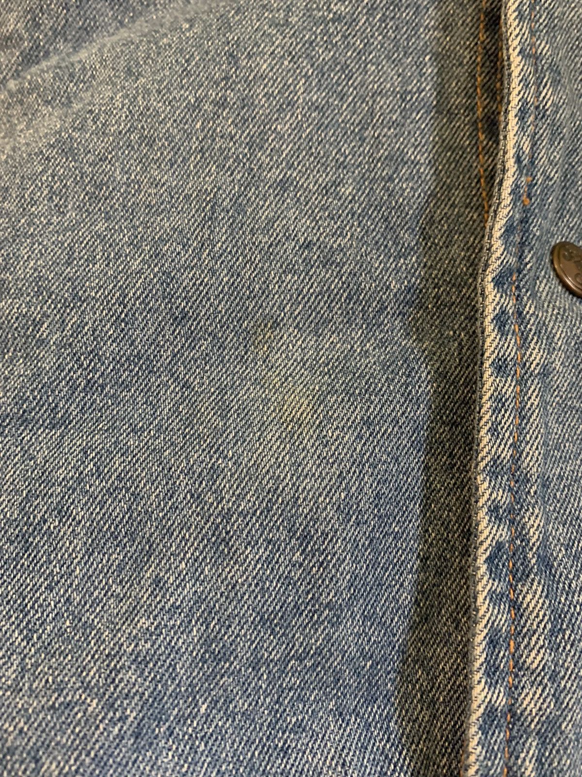 Disney × Vintage 90s Vintage Mickey Mouse Varsity Denim Bomber Jacket Size US XXL / EU 58 / 5 - 8 Thumbnail