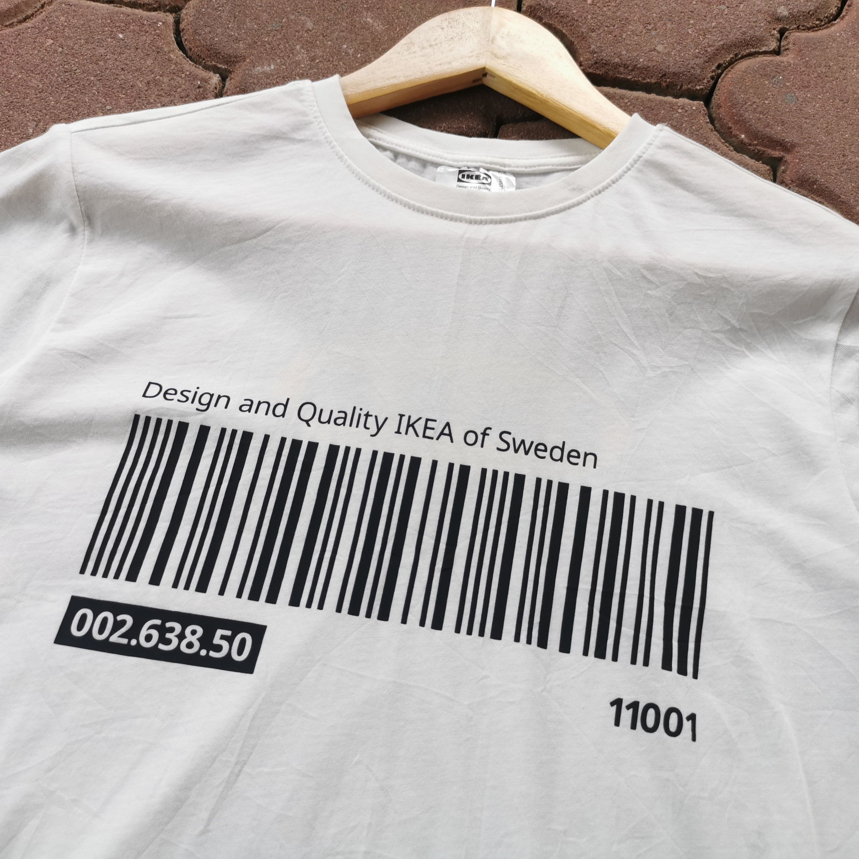 Designer × Ikea Ikea of Sweden Bar Code Tshirt Size US M / EU 48-50 / 2 - 4 Thumbnail