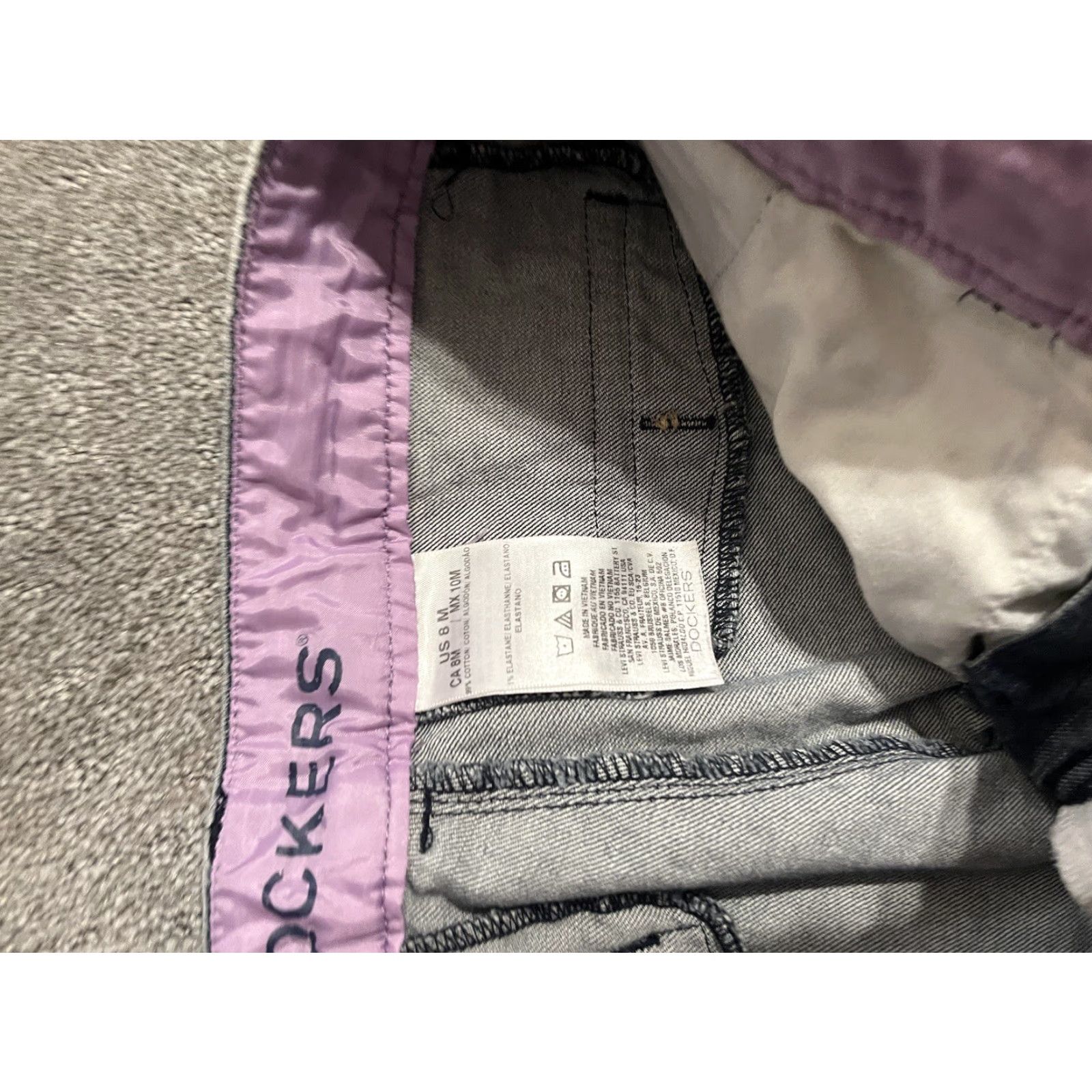 Dockers Dockers Jeans Women Blue 8 Mid Rise Straight Denim Pants Casual Size 8 Regular Size 30" / US 8 / IT 44 - 5 Thumbnail