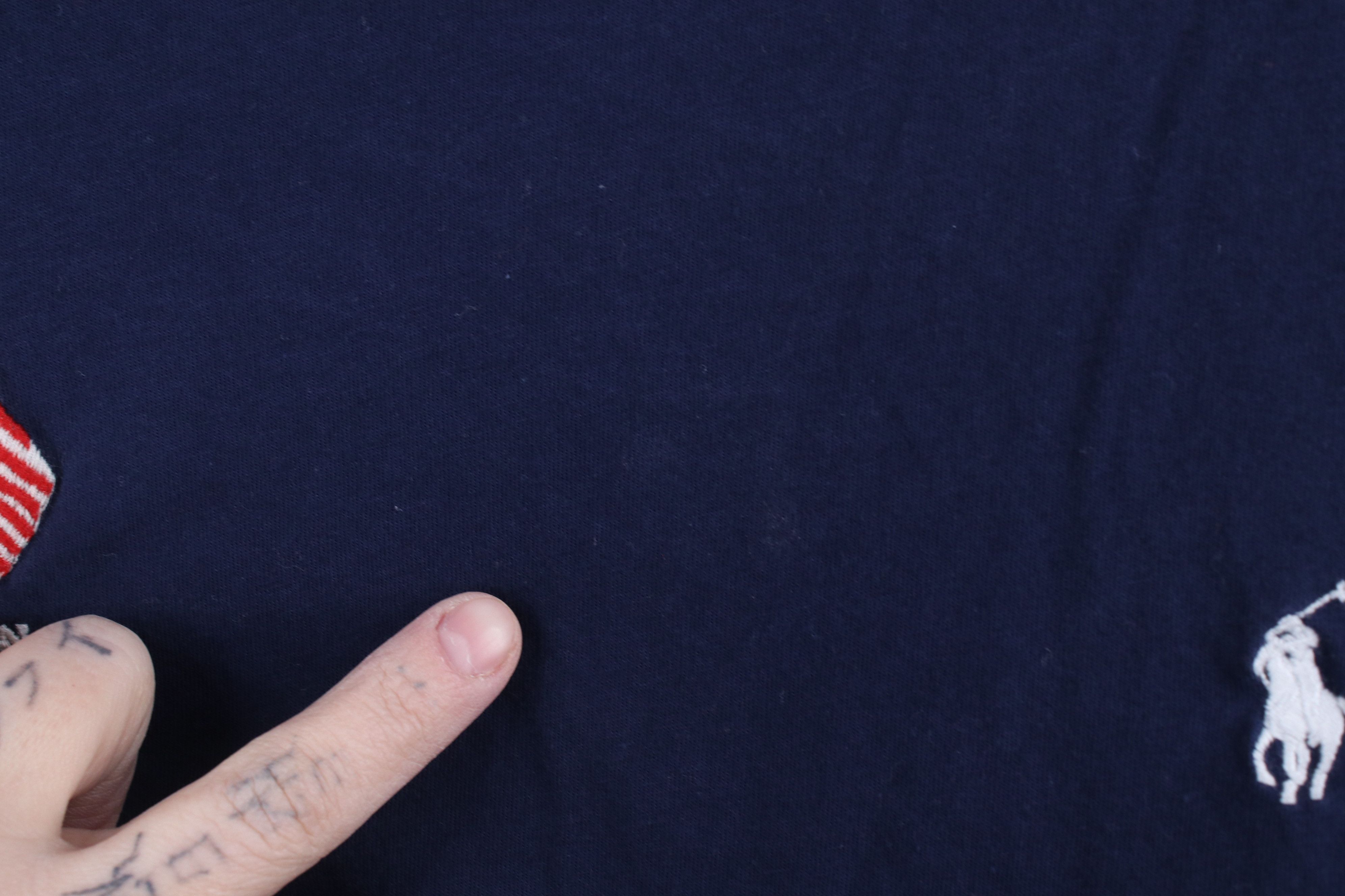 Ralph Lauren × Vintage Vintage Y2K Ralph Lauren USA Flags Short Sleeve T-Shirt Size US L / EU 52-54 / 3 - 6 Thumbnail