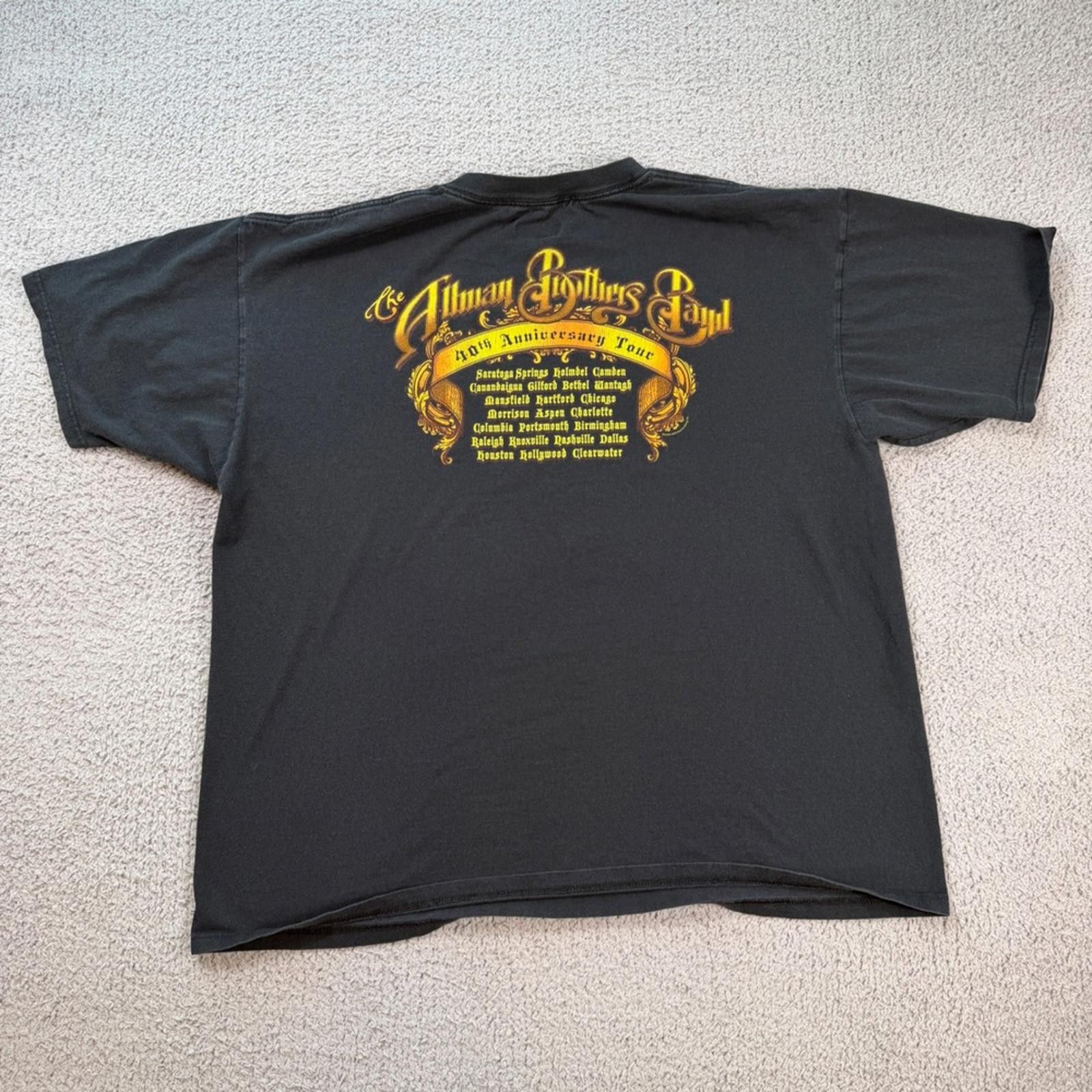 Other The Allman Brothers Band 40th Anniversary Tour Mens 2XL Size US XXL / EU 58 / 5 - 2 Thumbnail