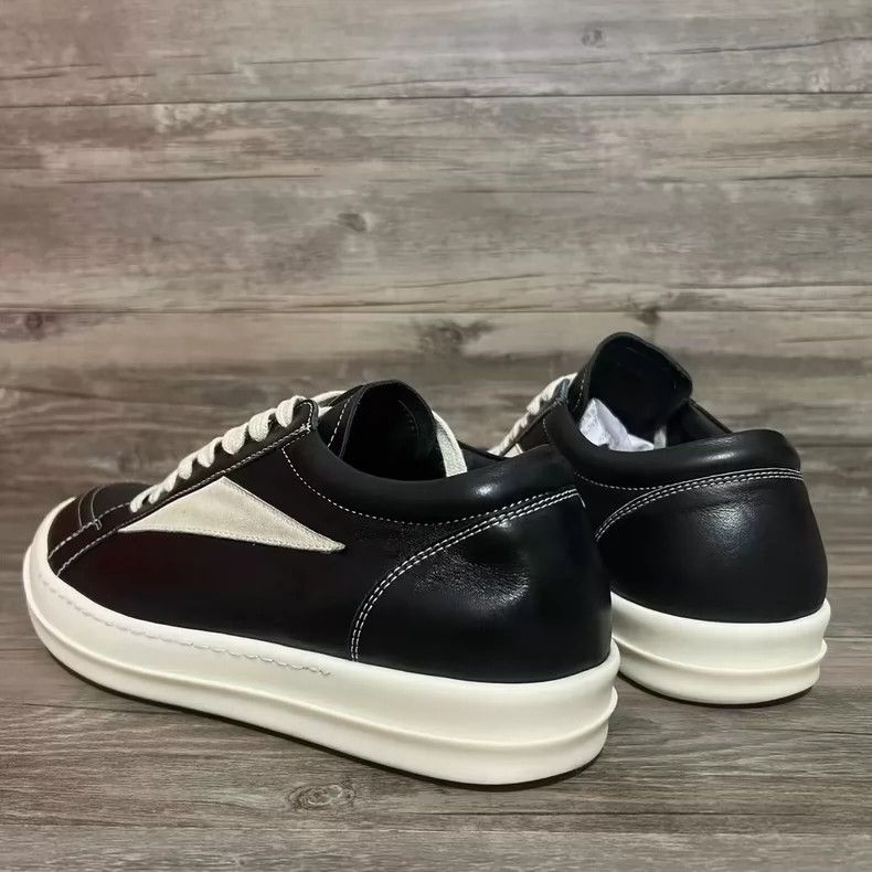 Rick Owens Rick Owens Infringement of black and white leather shoes 2 Size US 10 / EU 43 - 4 Thumbnail