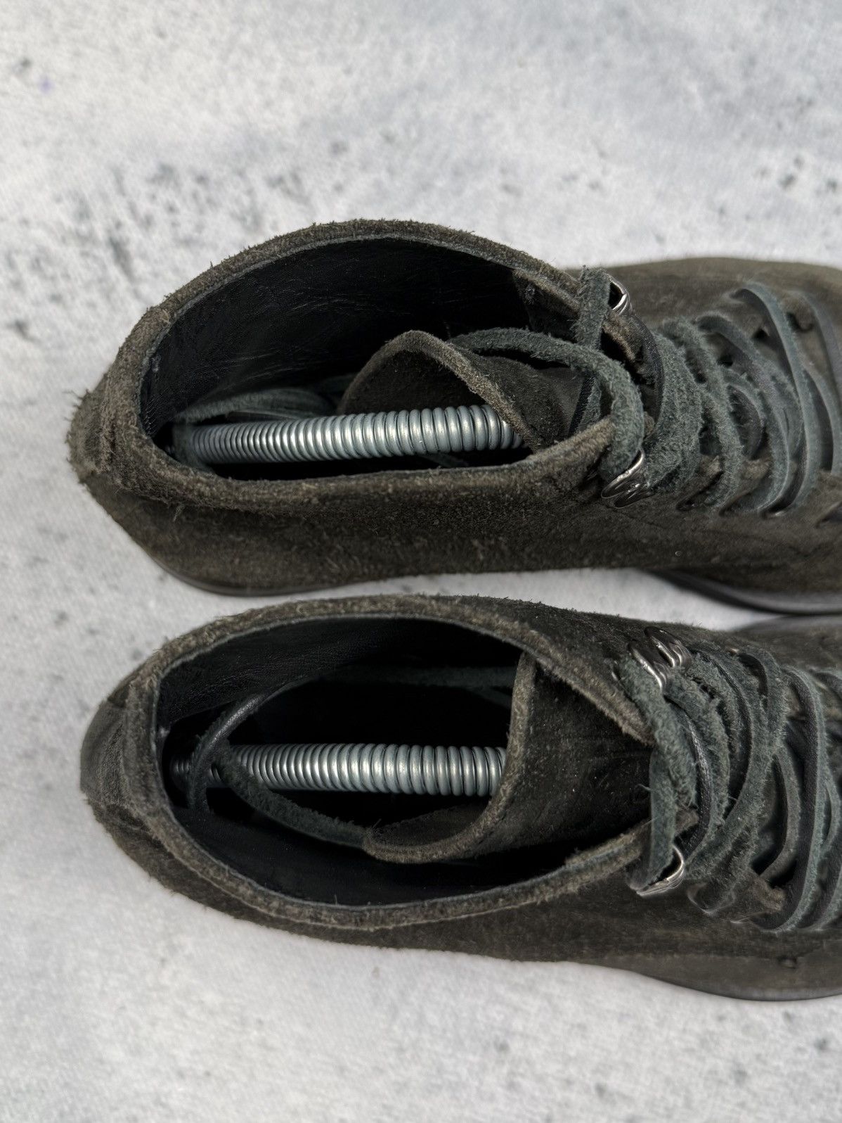 Dsquared2 Dsquared2 Dark Green Suede Lace Up Boots Rugged Military lux Size US 8 / EU 41 - 19 Thumbnail