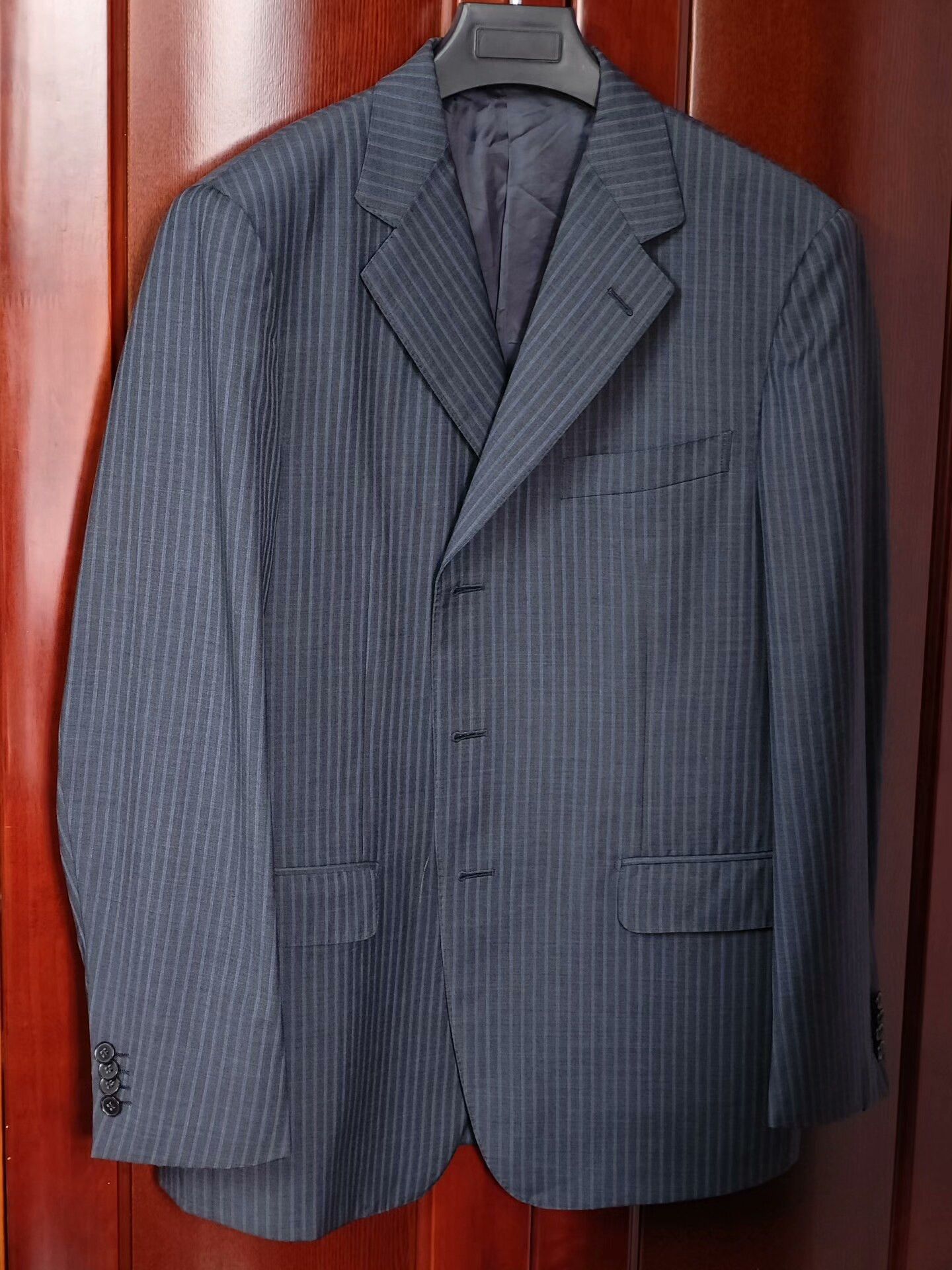 Ermenegildo Zegna Zegna Wool-Linen Suit Jacket Size US M / EU 48-50 / 2 - 1 Thumbnail