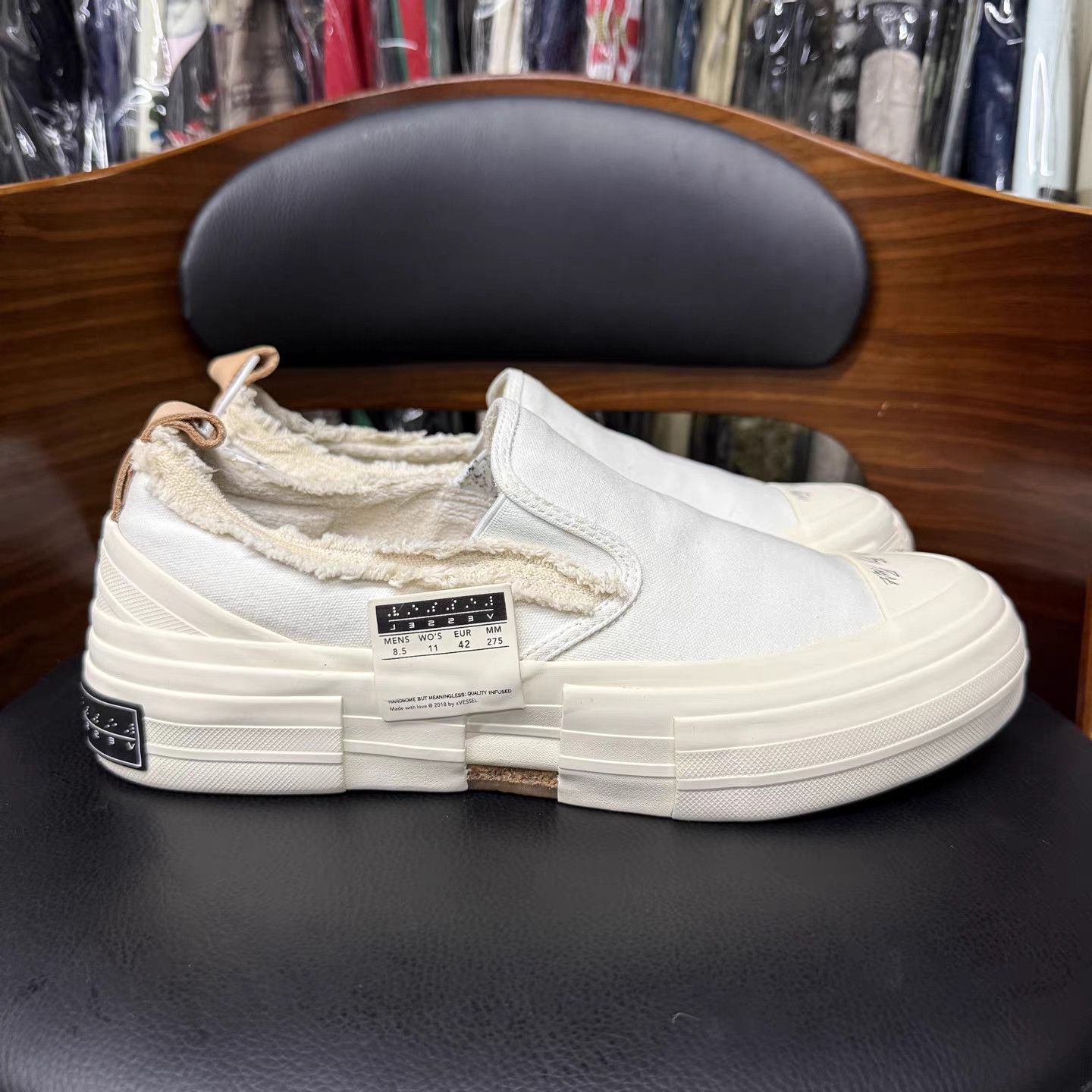 xVESSEL xVESSEL G.O.P. White Slip On K15 Size US 9 / EU 42 - 4 Thumbnail