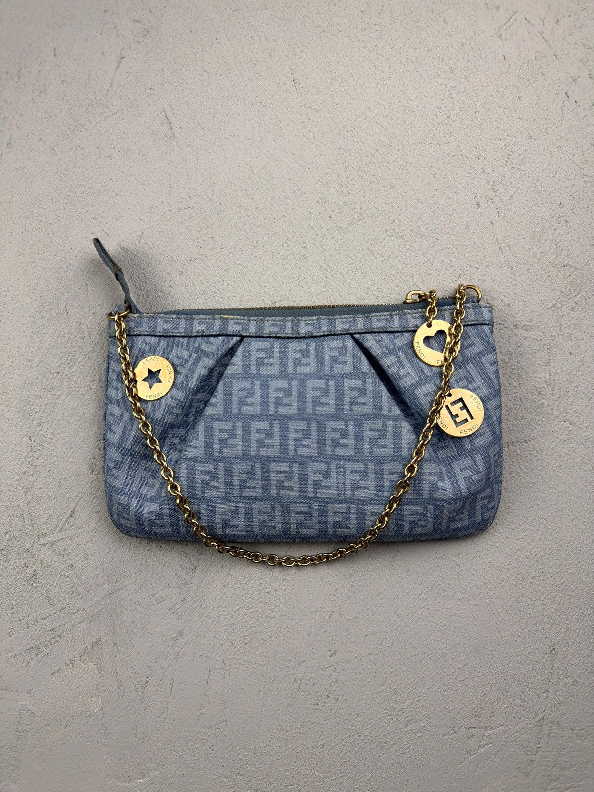 Fendi Fendi Vintage Zucca Mini Pochette – Y2K Icon Size ONE SIZE - 1 Thumbnail