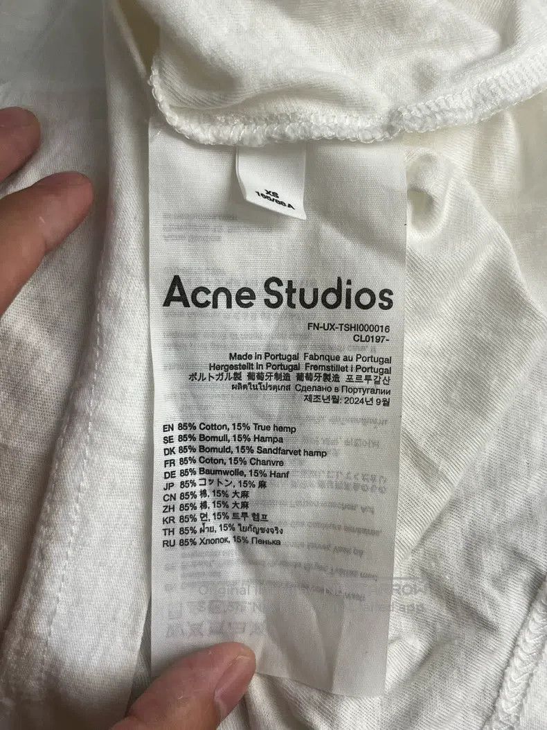 Acne Studios Acne Studios 1996 Letter Print Vintage Long Sleeve T-Shirt Size US XS / EU 42 / 0 - 4 Thumbnail