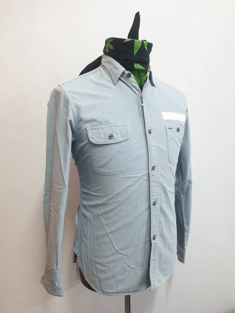 Journal Standard Journal Standard salvedge Japanese brand chambray shirt Size US M / EU 48-50 / 2 - 11 Thumbnail