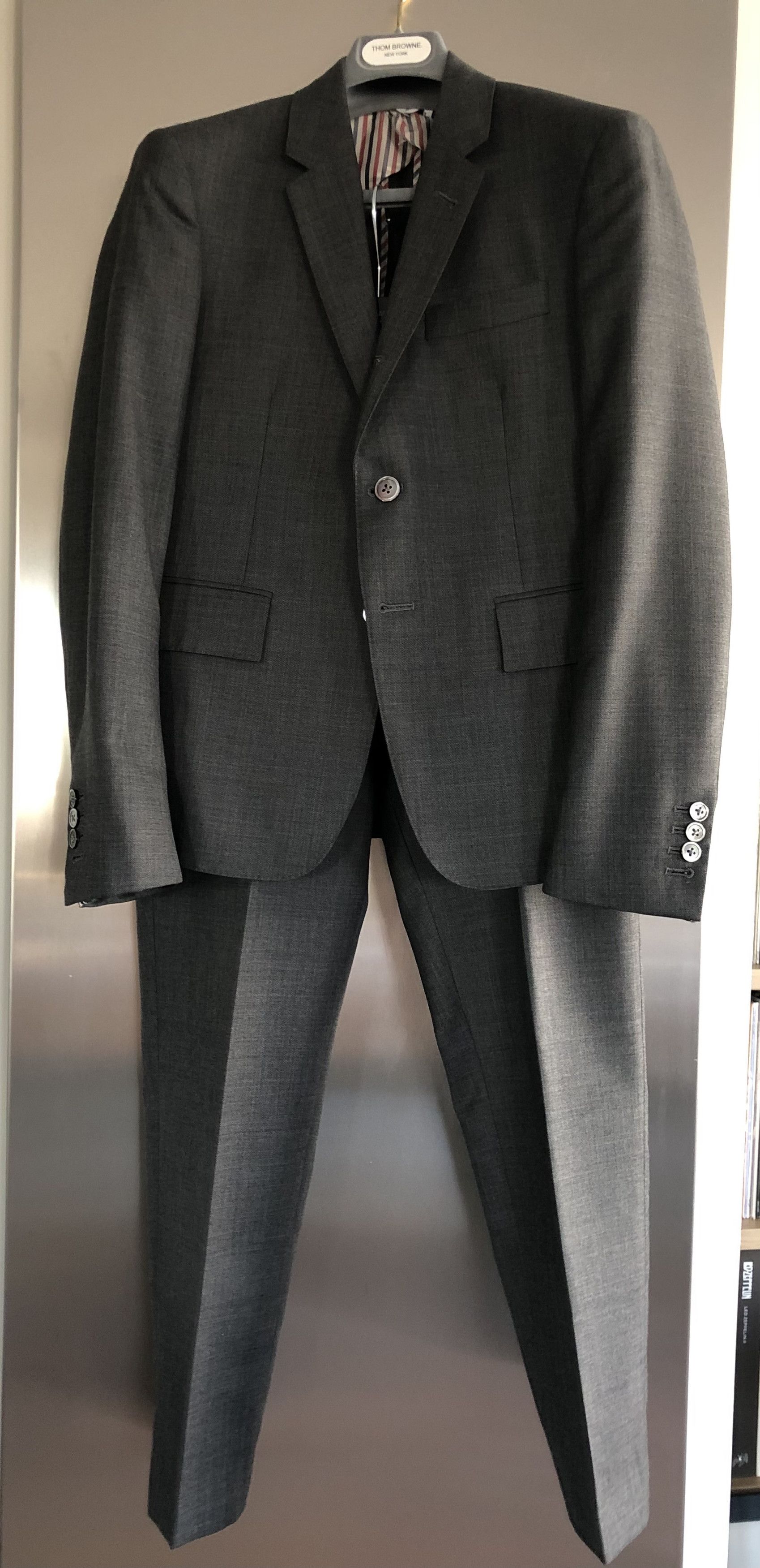 オンラインストア専門店 トムブラウン Grey Wool Suit Short sz0 | www