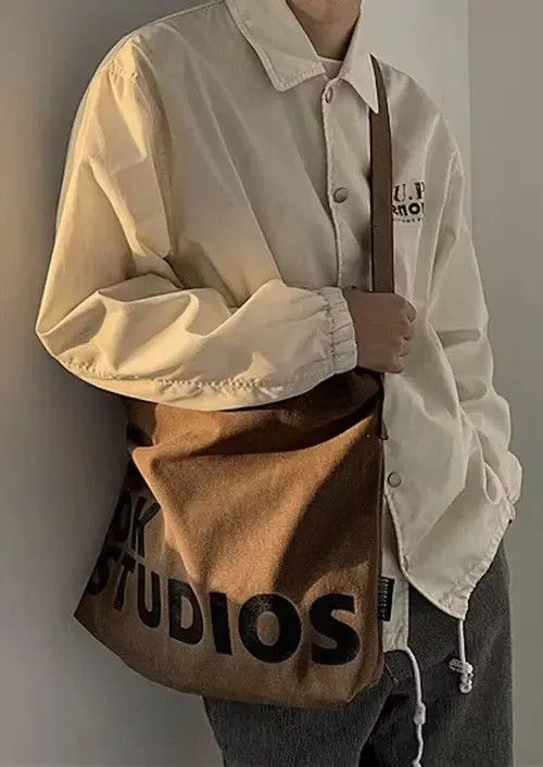 Japanese Brand Fashion retro shoulder messenger bag tote vintage Size ONE SIZE - 2 Thumbnail