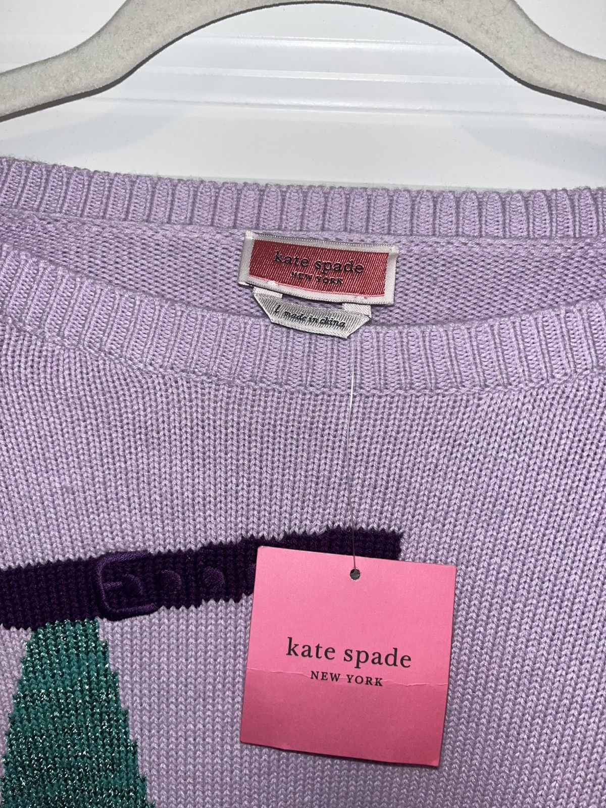 Kate Spade Kate Spade Roller Skate Sweater Size L / US 10 / IT 46 - 2 Thumbnail
