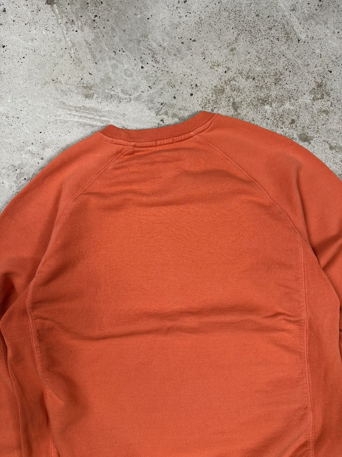 Japanese Brand × Vintage Vintage 90s PlayLife Orange Blank Crewneck Sweatshirt Size US S / EU 44-46 / 1 - 10 Thumbnail