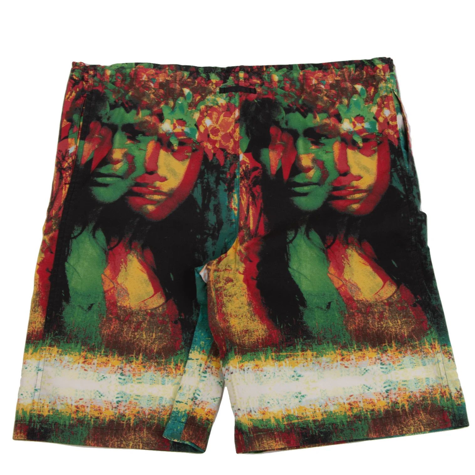 Jean Paul Gaultier Colorful Native Print Cotton Half Pants in Multi Size US 32 / EU 48 - 8 Thumbnail