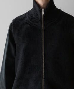 Stein stein - OVERSIZED DRIVERS KNIT ZIP VEST Size US M / EU 48-50 / 2 - 12 Thumbnail