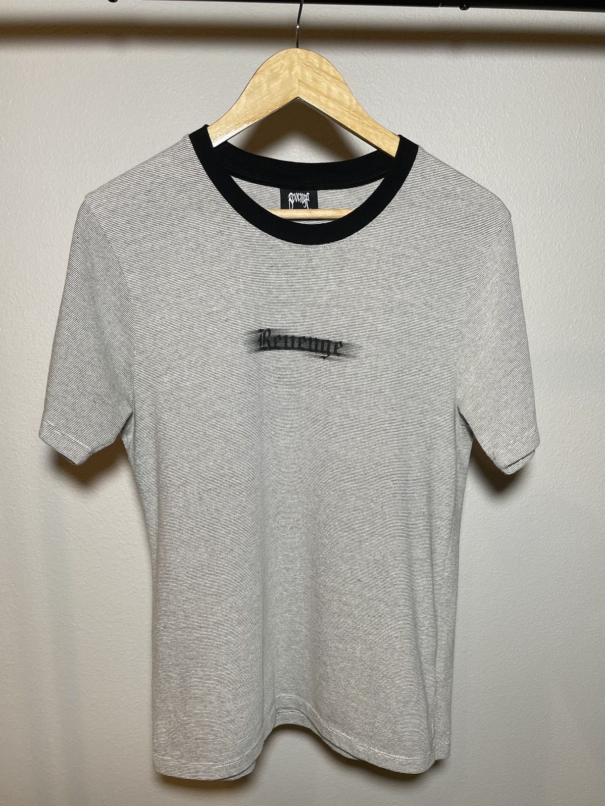 Revenge Revenge Striped Motion Tee Size US M / EU 48-50 / 2 - 1 Thumbnail