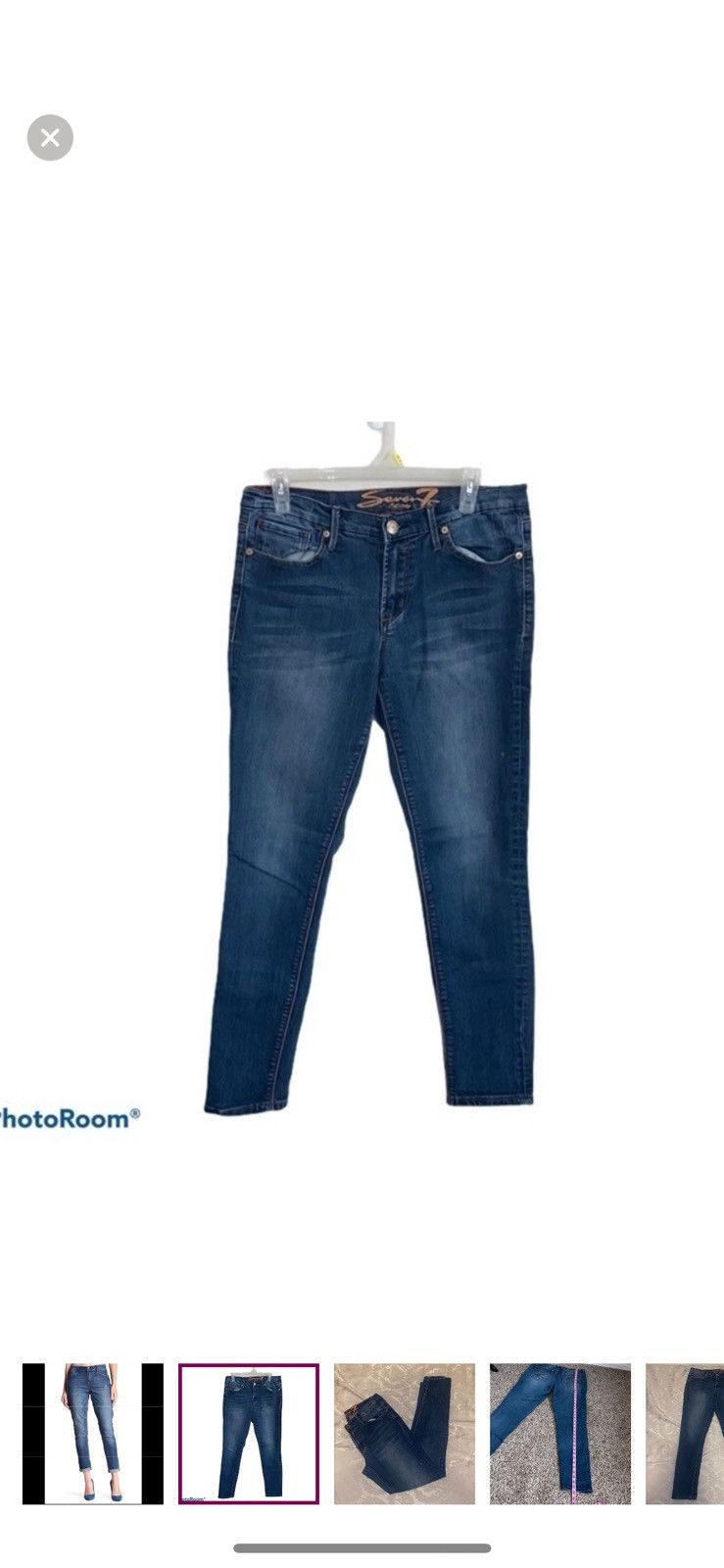 Seven 7 Seven 7 girlfriend jeans size 6 Size 28" / US 6 / IT 42 - 1 Thumbnail