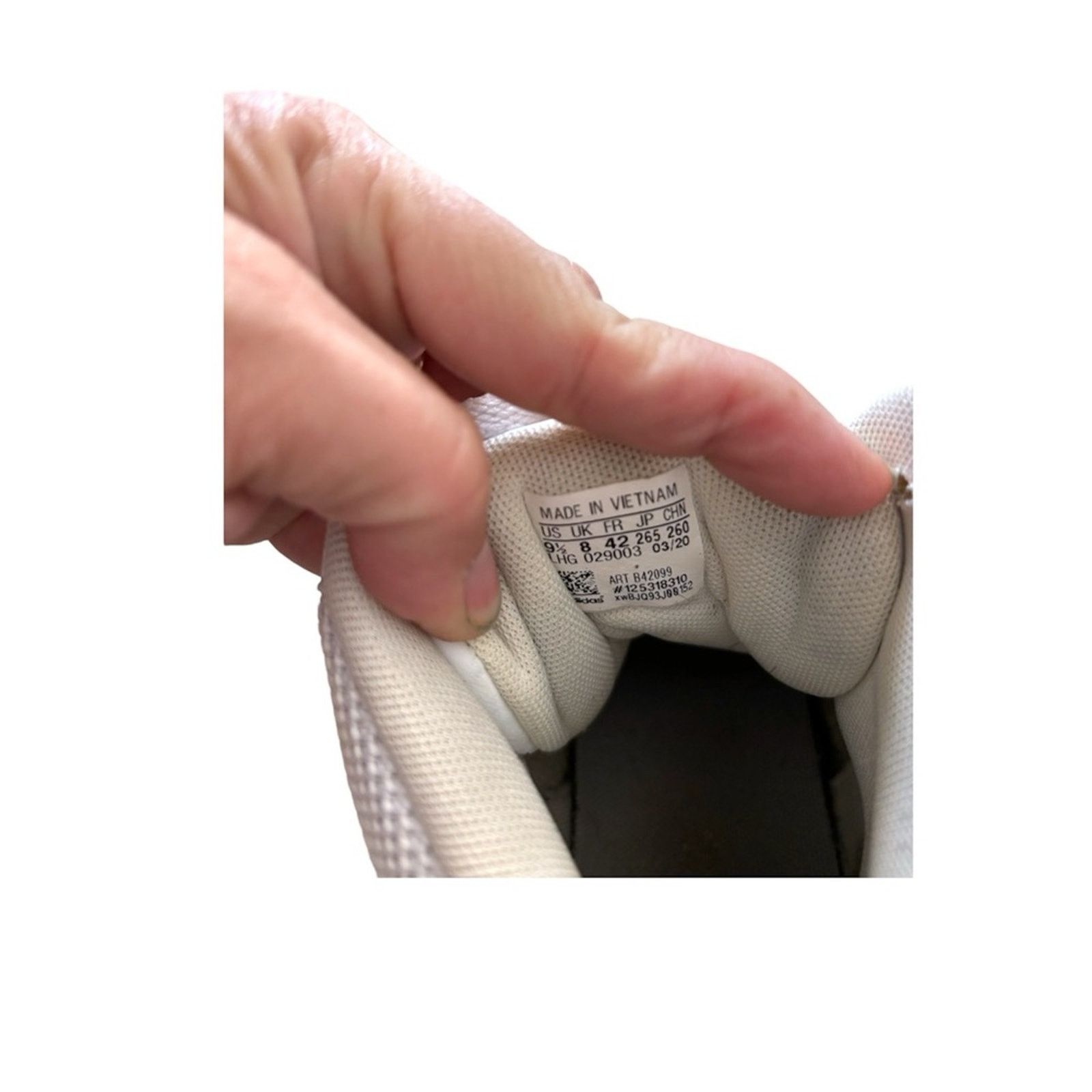Adidas adidas Women's Hoops 2.0 Mid Sneaker Size US 9.5 / IT 39.5 - 5 Thumbnail