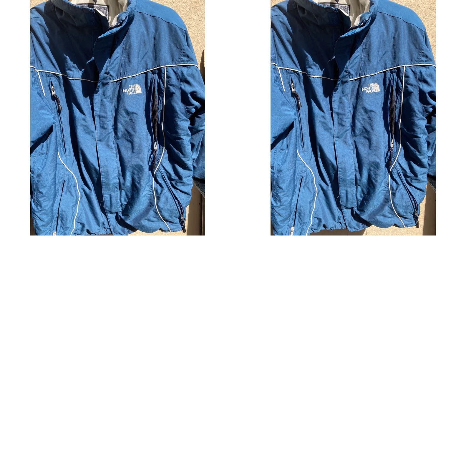 The North Face The North Face Hyvent Jacket Blue Solid Full-Zip L Pocket Womens Jacket Size L / US 10 / IT 46 - 11 Thumbnail