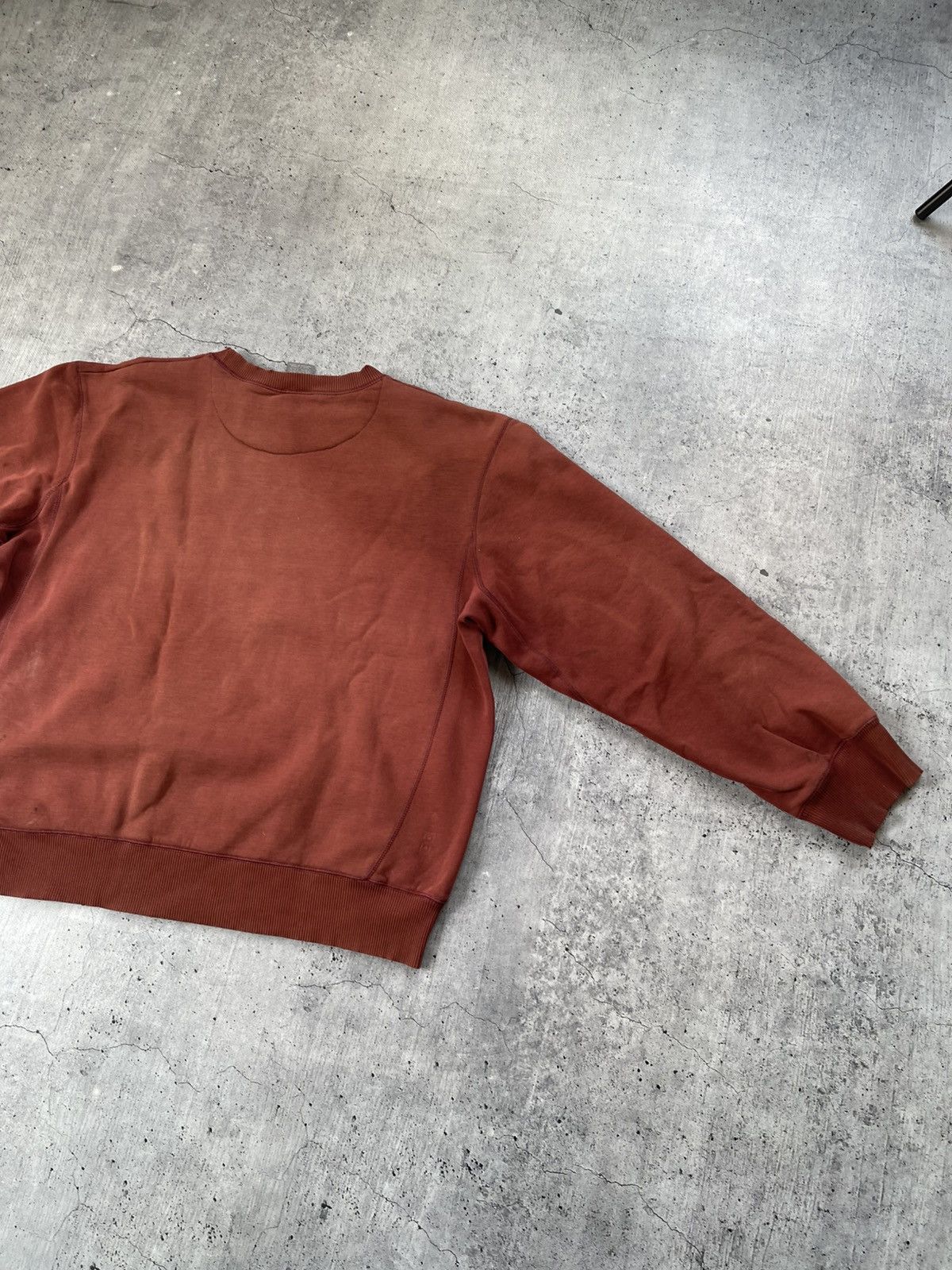 Nike × Vintage 🔥CRAZY Nike Vintage Brown Distressed Sweatshirt🔥 Size US L / EU 52-54 / 3 - 16 Thumbnail
