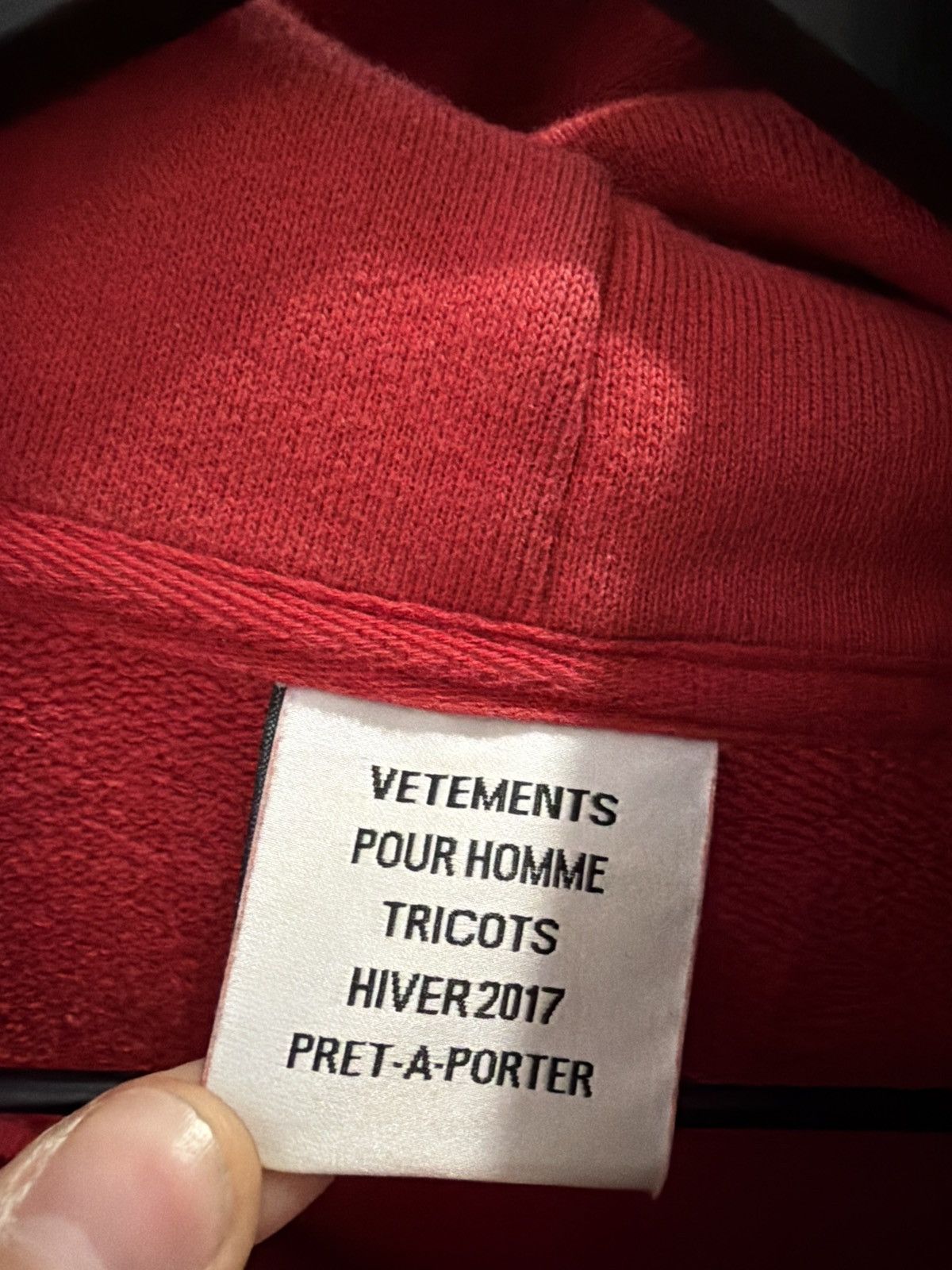 Vetements S/S 2017 VETEMENTS 1/50 ‘SV MOSCOW’ HOODIE Size US S / EU 44-46 / 1 - 8 Thumbnail