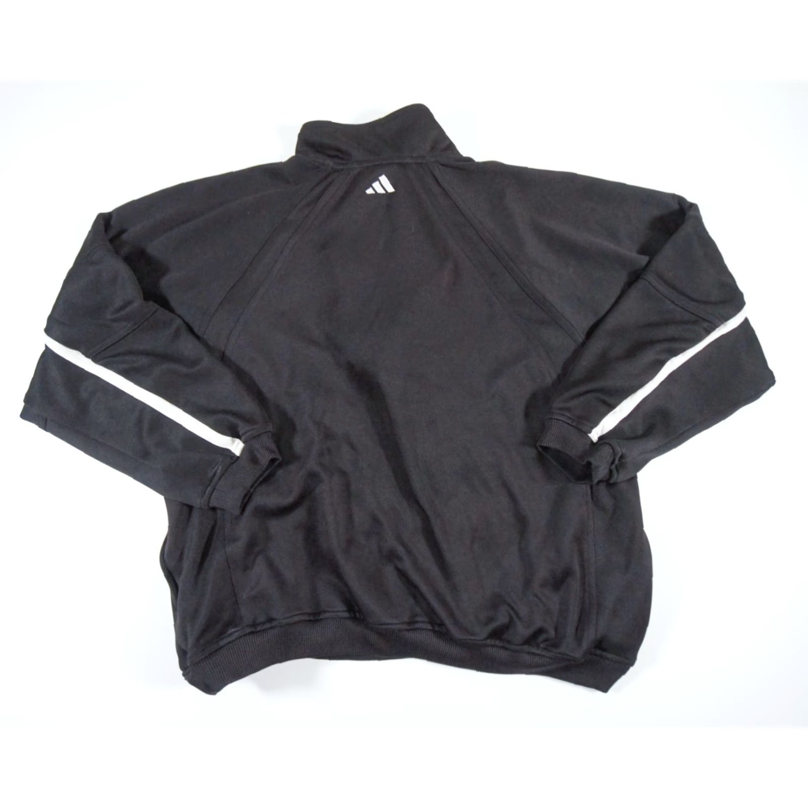 Adidas VINTAGE Adidas Sweater Mens Medium Black 1/4 Zip Pullover Predator 3 Stripes Y2K Mens Size US M / EU 48-50 / 2 - 5 Thumbnail