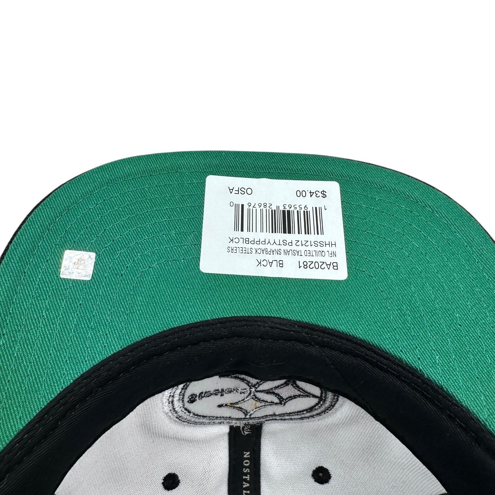 Mitchell & Ness Mitchell & Ness Pittsburgh Steelers Quilted Taslan Hat Men's Size ONE SIZE - 7 Thumbnail