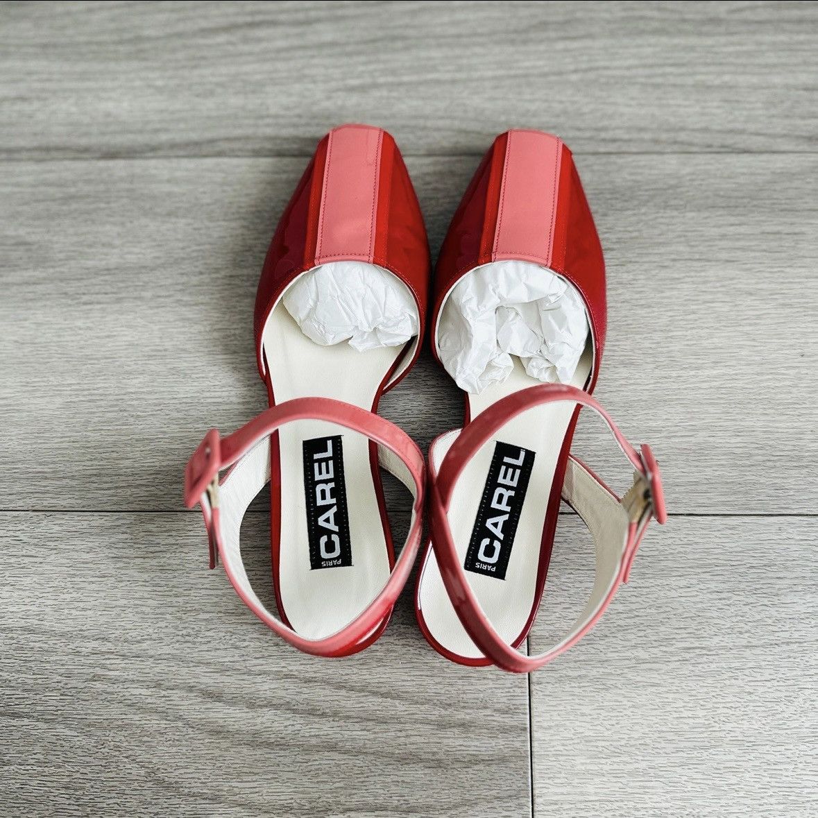 Carel Paris Carel Paris Berlingot Patent Leather Ballet Flats Size US 6.5 / IT 36.5 - 6 Thumbnail