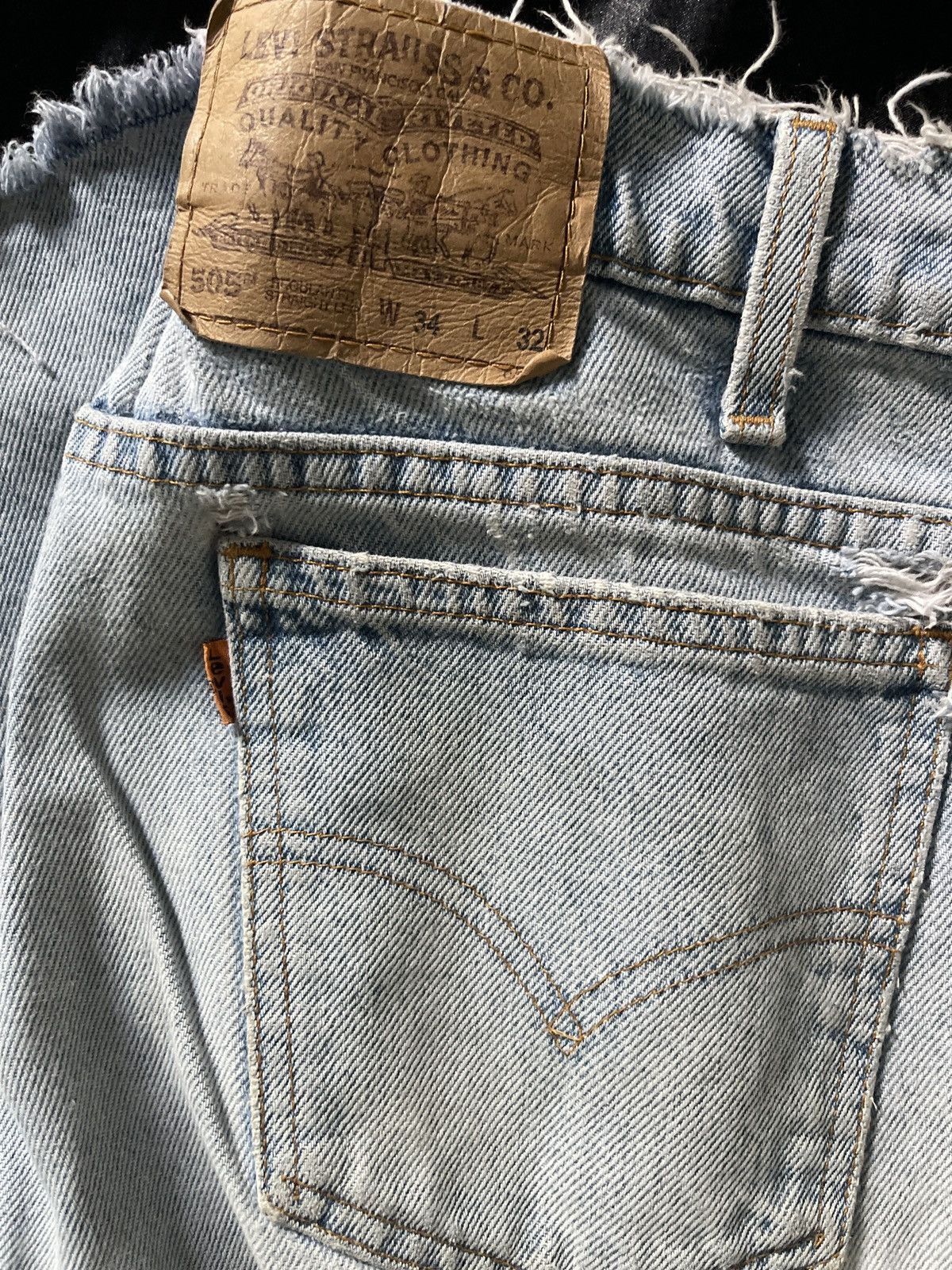 Levi's Vintage Clothing vintage distressed levis Size US 30 / EU 46 - 2 Thumbnail