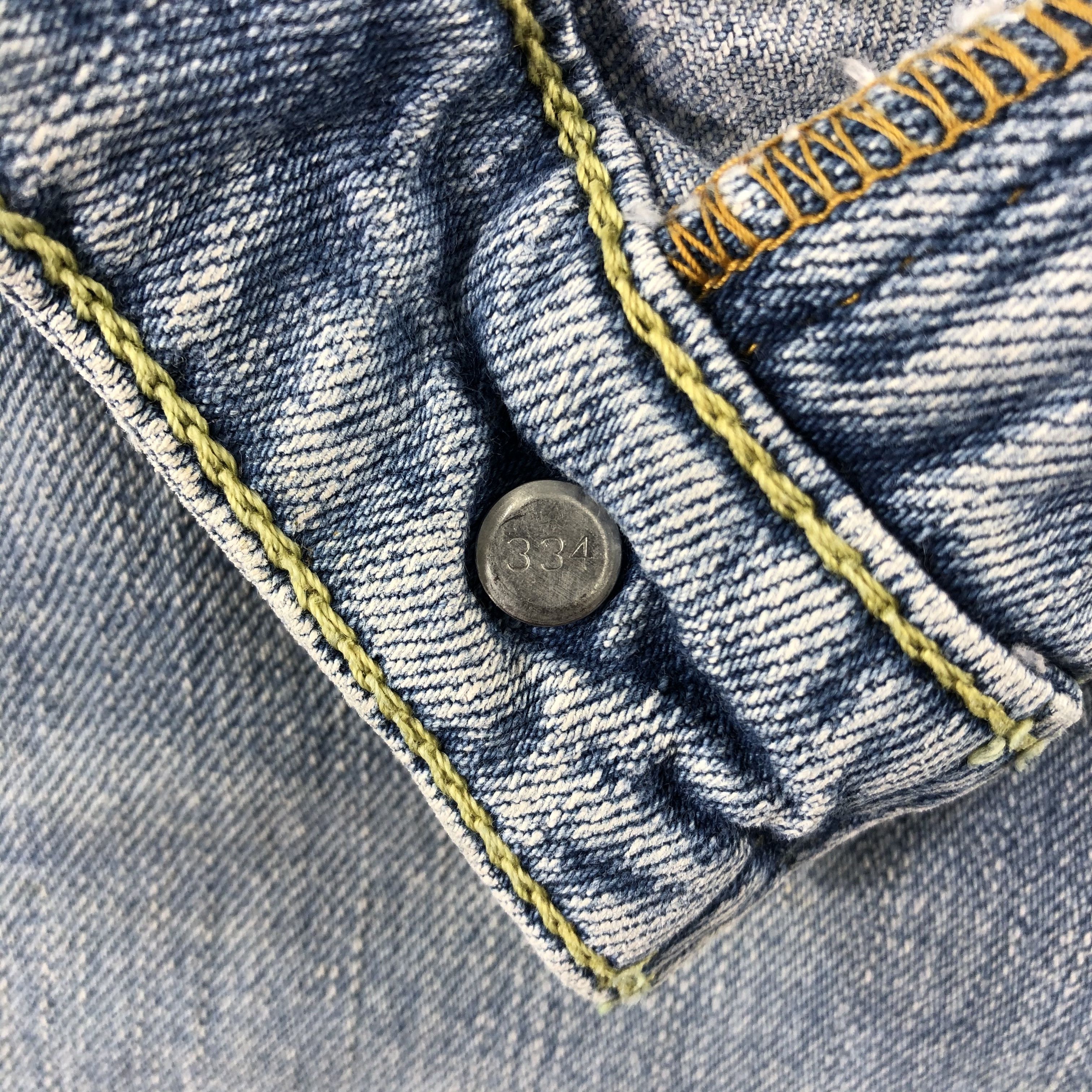 Levi's Vintage Blue Wash Levis 518 Flare Jeans-J2455 Size US 30 / EU 46 - 11 Thumbnail