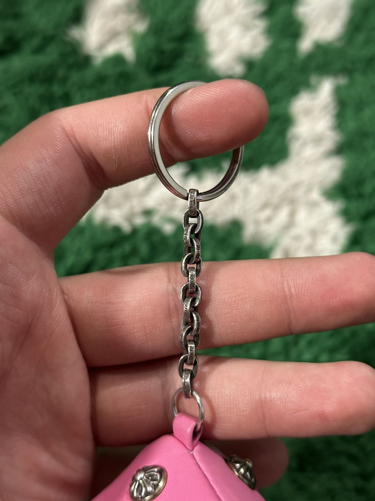 Chrome Hearts Chrome Hearts Pink Dice Paper Keychain Size ONE SIZE - 8 Thumbnail