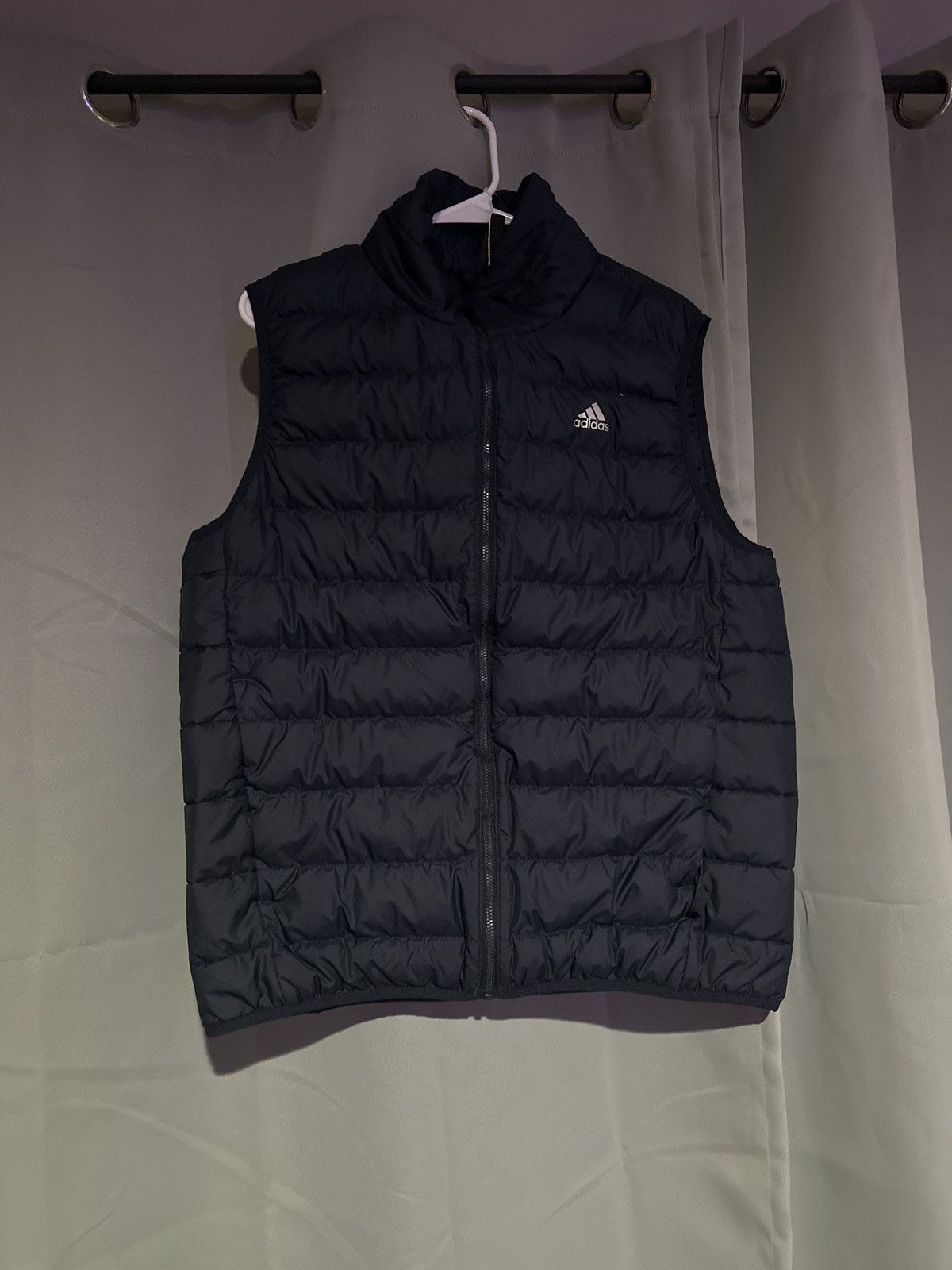 Adidas Adidas navy blue puffer vest Size US M / EU 48-50 / 2 - 3 Thumbnail