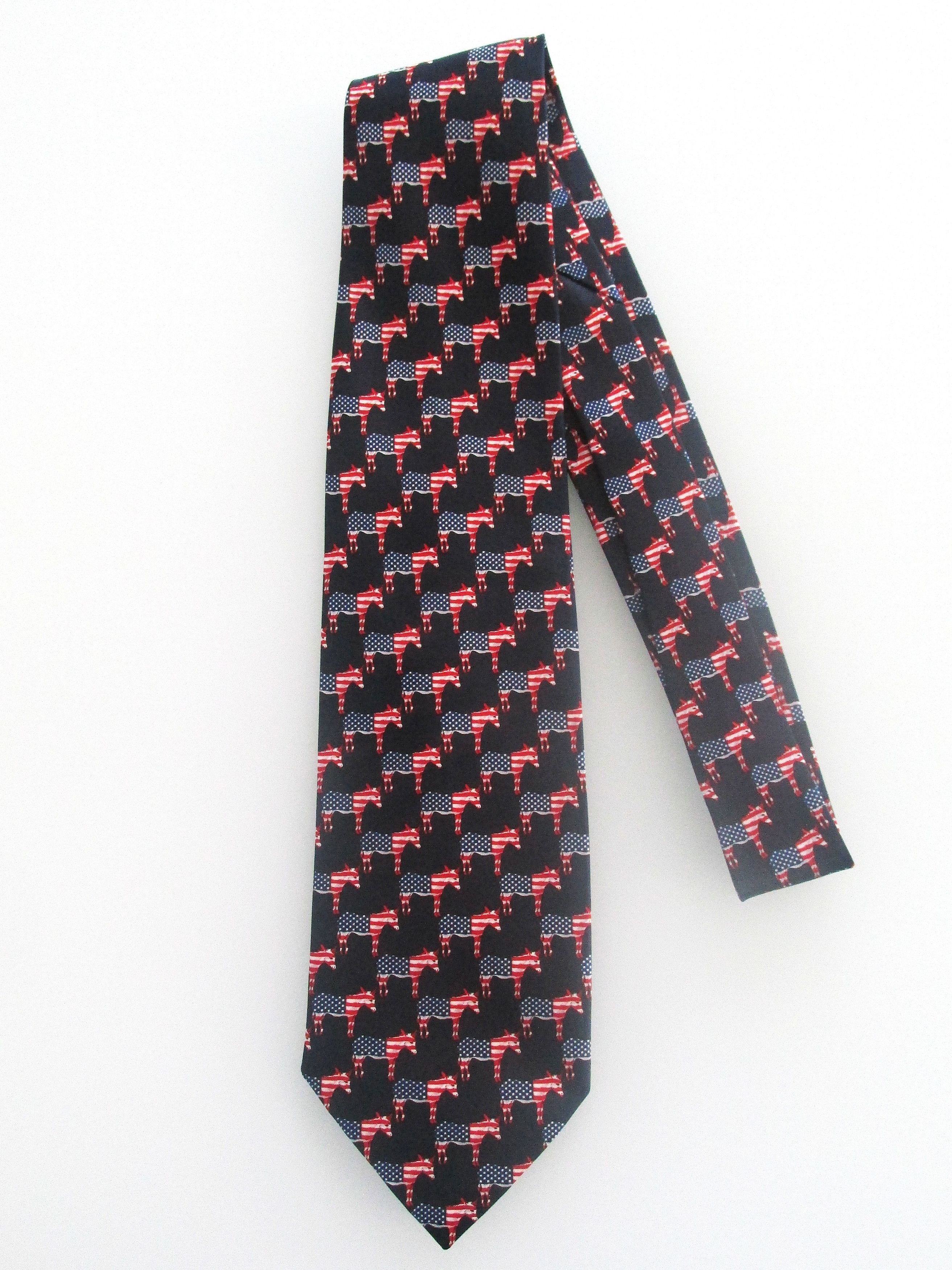 Other Democratic Party/American Flag (NWOT) Men's Tie Size ONE SIZE - 1 Thumbnail