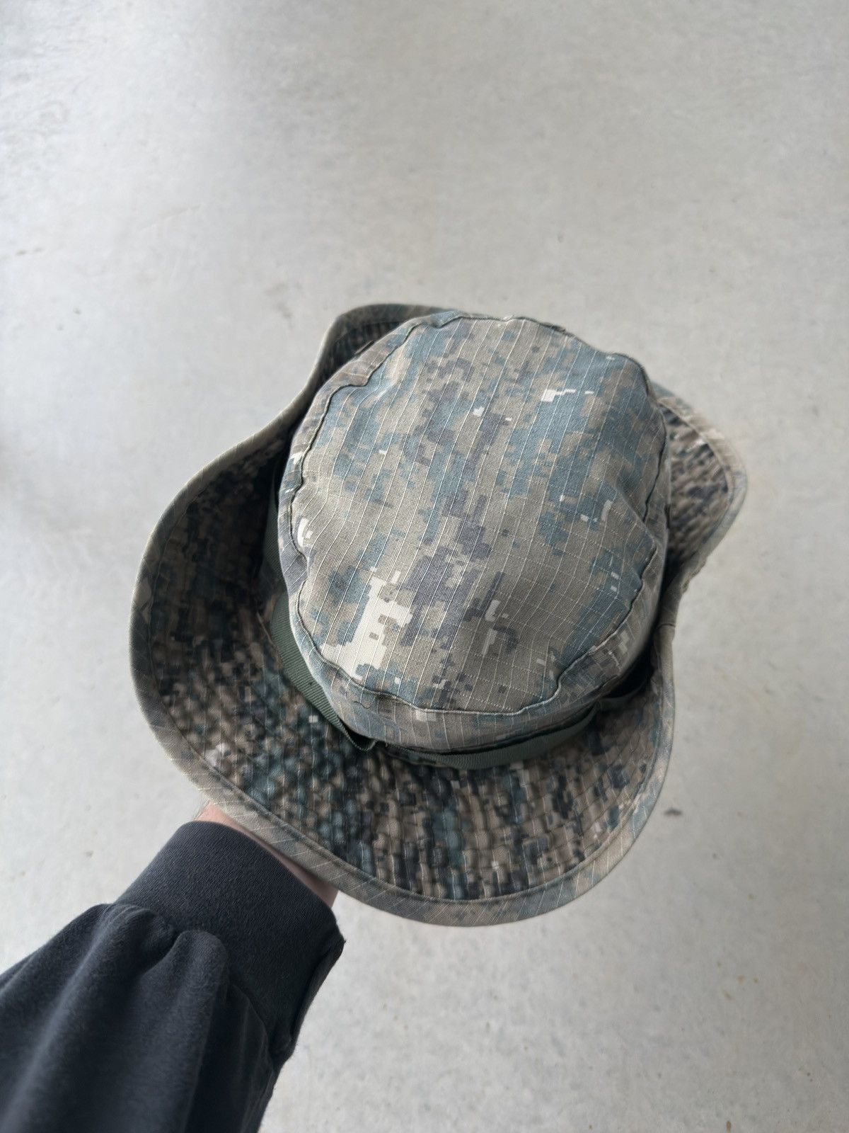 Other Vintage Digital Camo Military Bucket Hat Size ONE SIZE - 3 Thumbnail