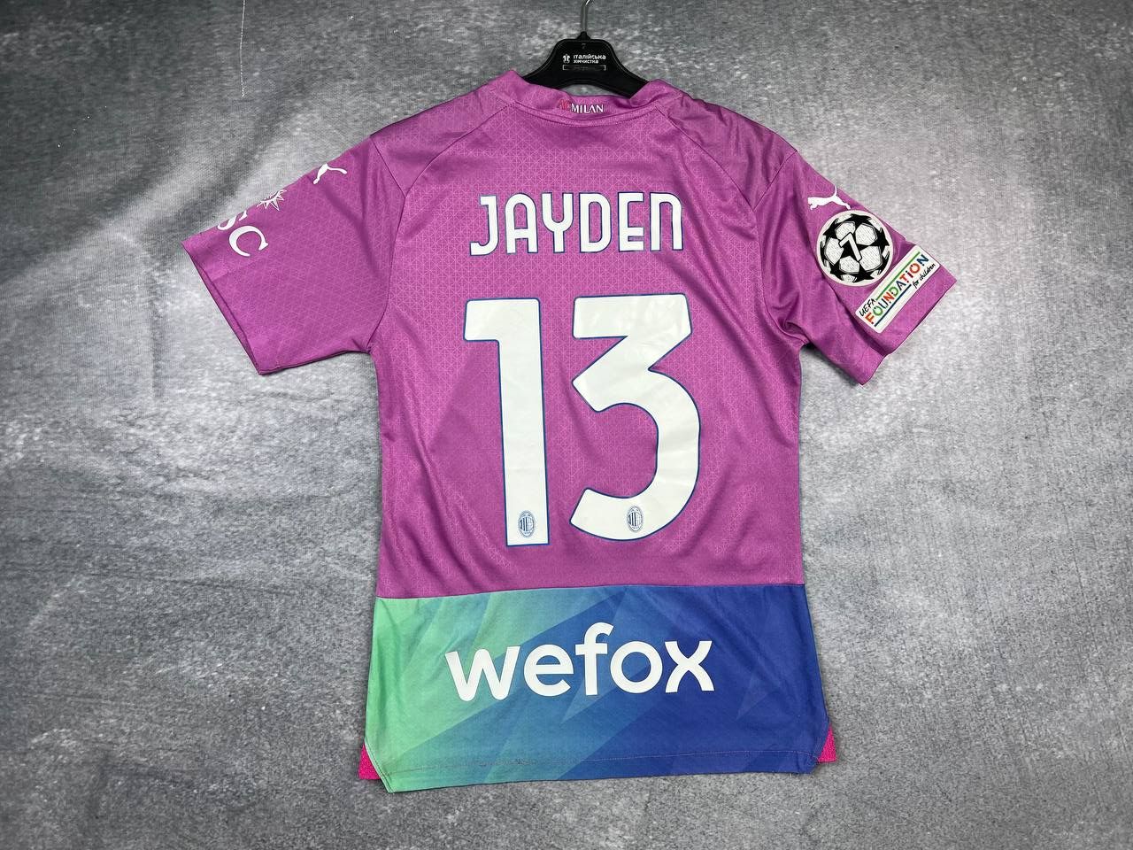Puma puma ac milan jersey #13 JAYDEN Size US S / EU 44-46 / 1 - 4 Thumbnail