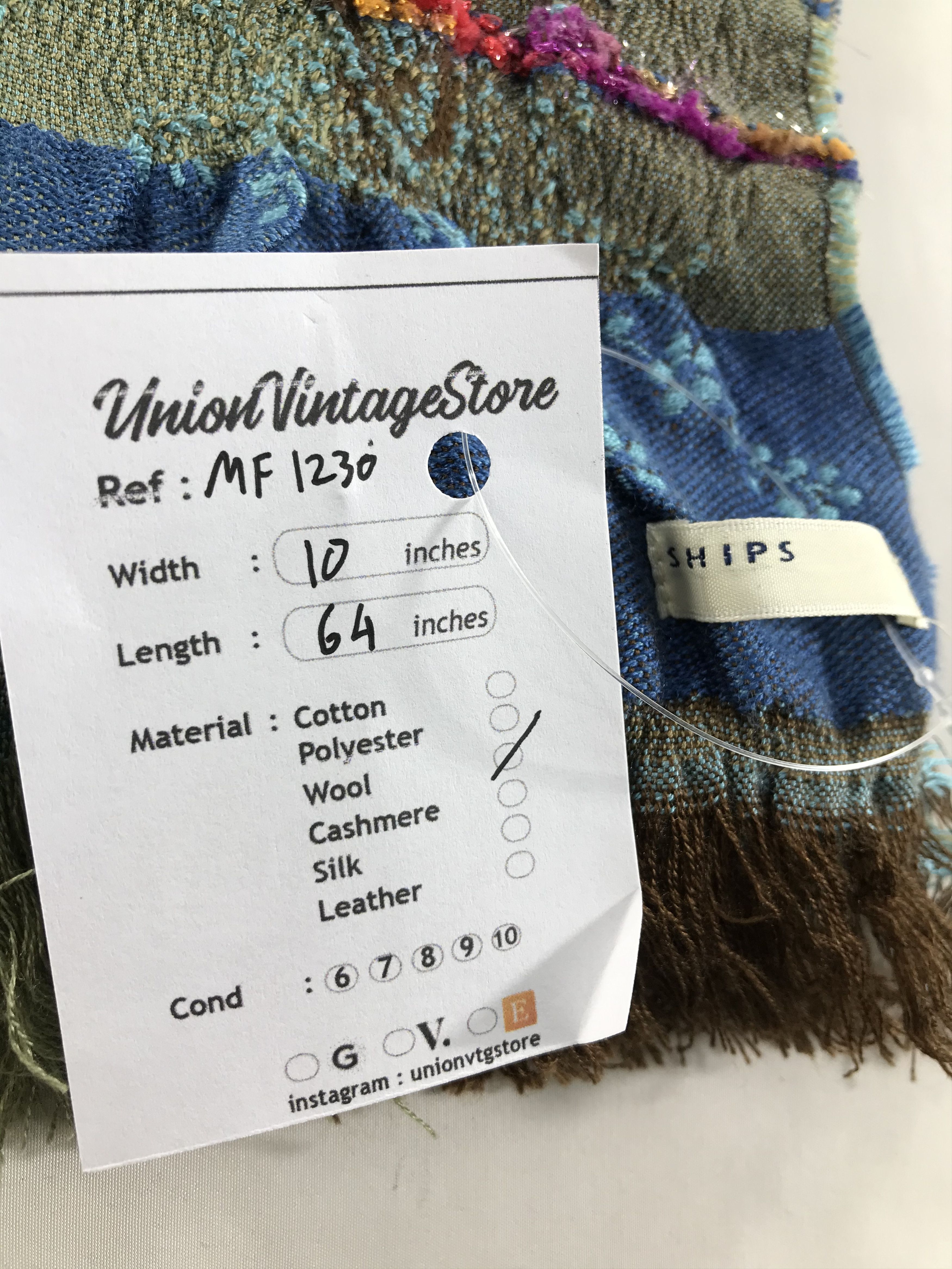 SHIPS Vintage Ships Scarf/Muffler/Neckwear MF1230 Size ONE SIZE - 4 Thumbnail