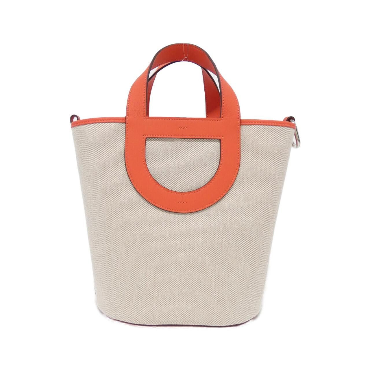 Hermes Hermes Hermes In The Loop23cm Toile H Swift shoulder bag Textile Crossbody Bag W DUTY FREE for USA Size ONE SIZE - 1 Thumbnail