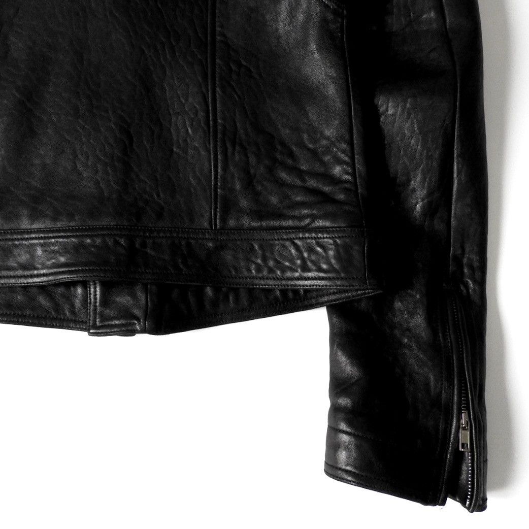 Rick Owens RICK OWENS Stooges Leather Biker Jacket 17AW Size US M / EU 48-50 / 2 - 8 Thumbnail