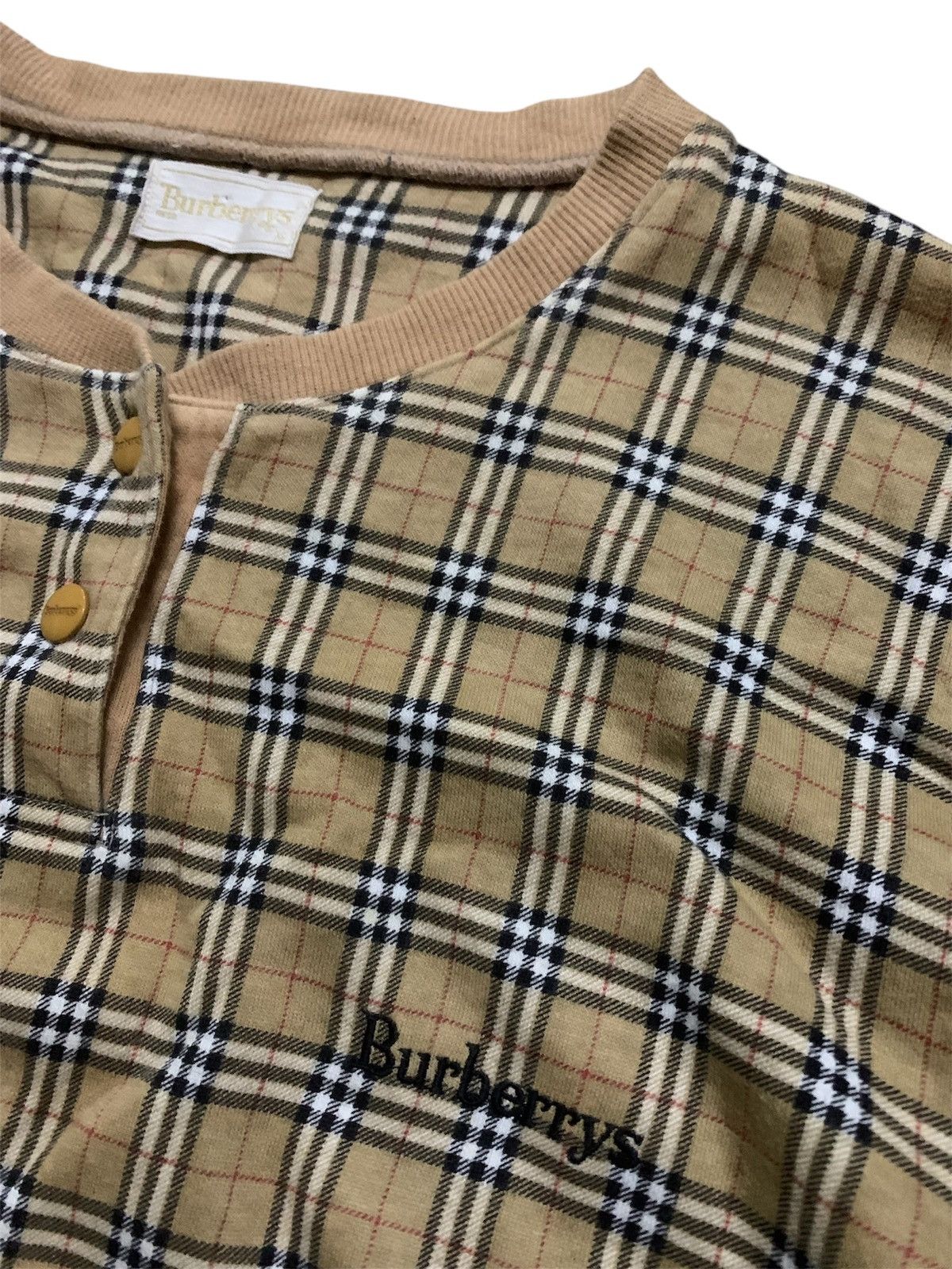 Burberry × Burberry Prorsum × Vintage Vintage Burberrys Nova Check Shirt Size US M / EU 48-50 / 2 - 5 Thumbnail
