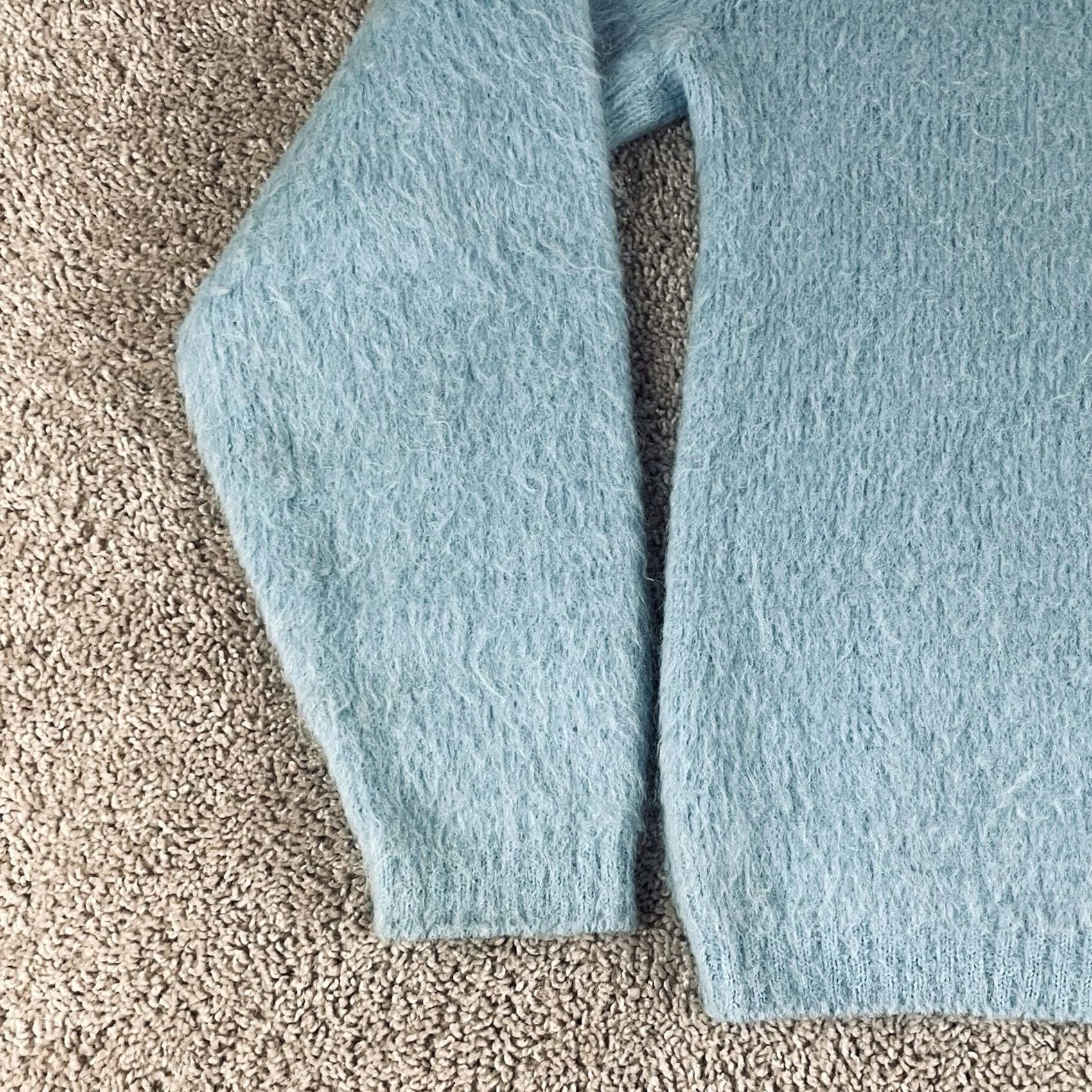 Jockey Vintage Jockey Aqua Skag Mohair Sweater Mens Medium Blue Denim Size US M / EU 48-50 / 2 - 5 Thumbnail