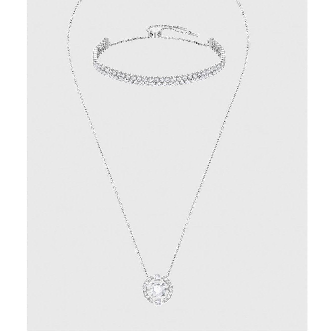 Swarovski Swarovski Sparkling Dance Necklace and Bracelet set Size ONE SIZE - 12 Thumbnail
