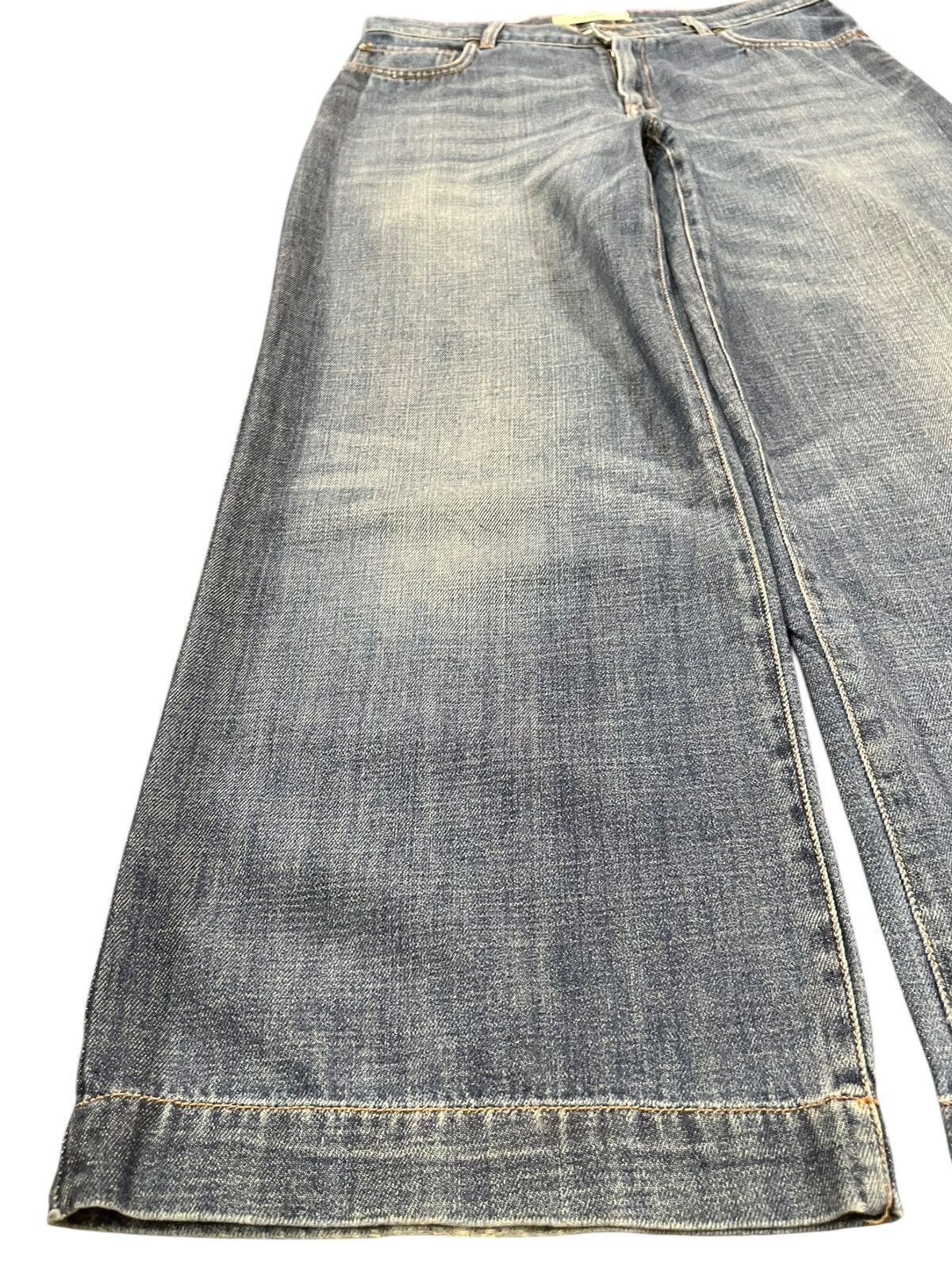 The Weeknd Vintage Weekend Maxmara Baggy Denim Size US 33 - 3 Thumbnail