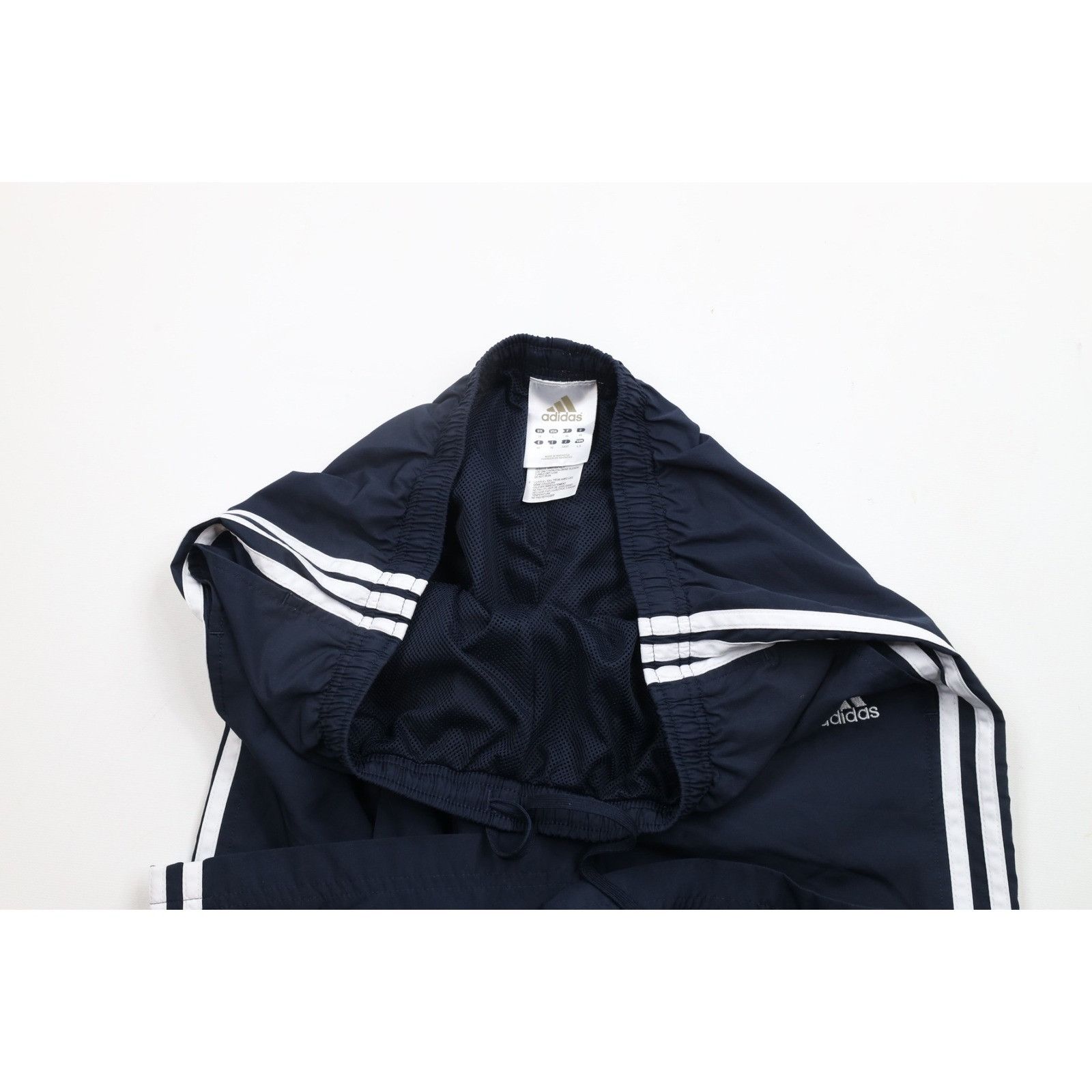 Adidas × Vintage Vintage Adidas Spell Out Striped Lined Wide Leg Pants Size 36" / US 14 / IT 50 - 8 Thumbnail