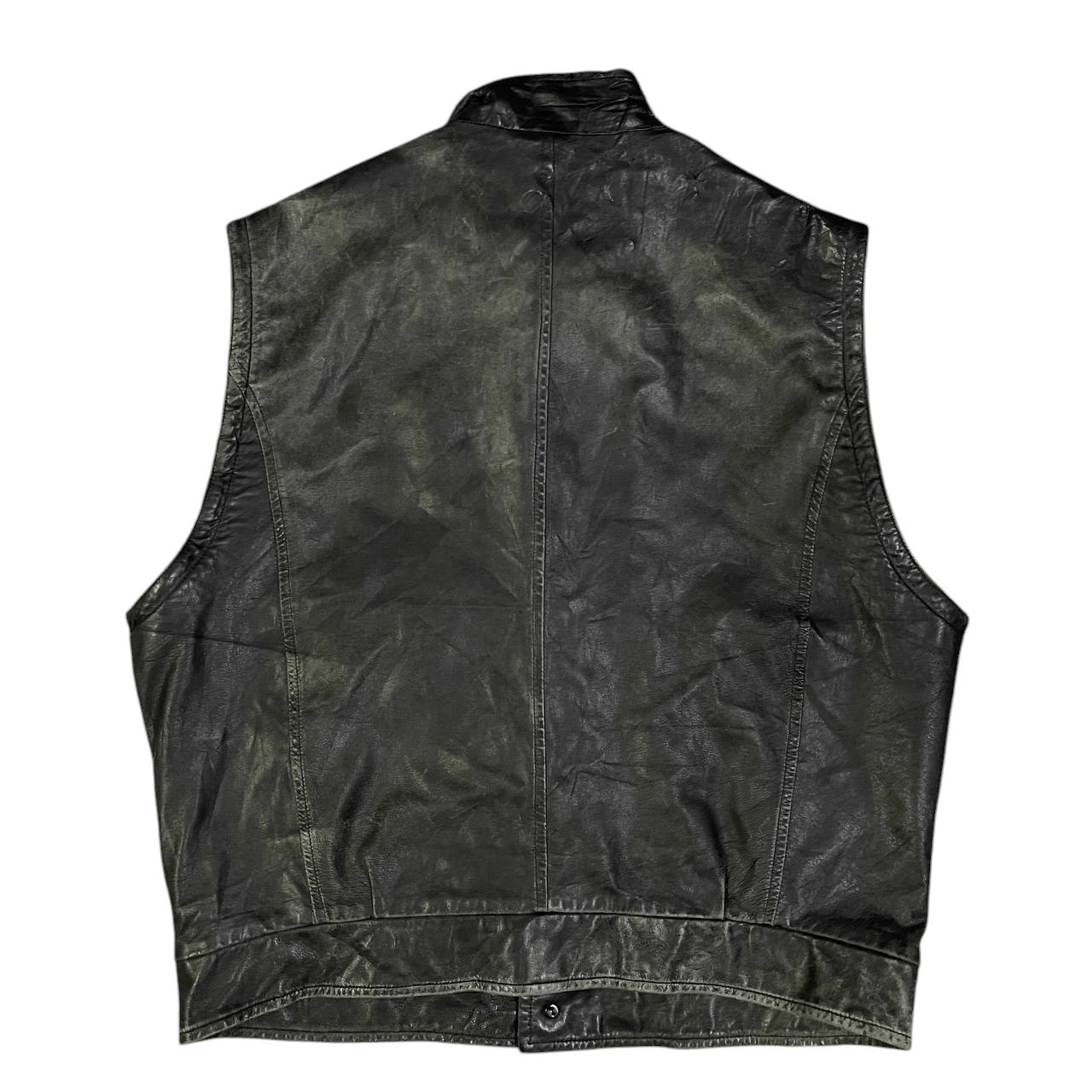 Balmain Balmain Paris Leather Vest Size US L / EU 52-54 / 3 - 14 Thumbnail